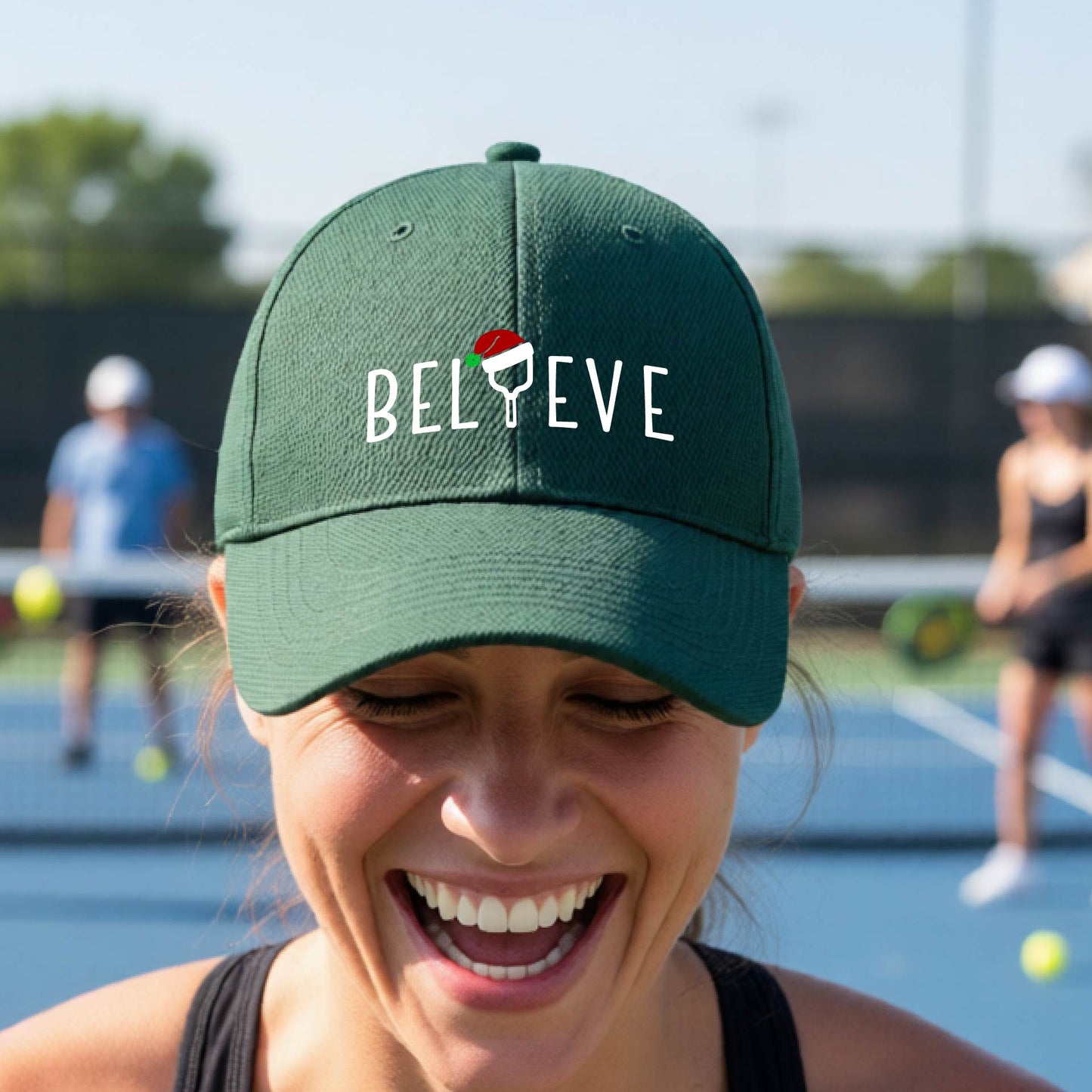 Christmas Pickleball Cap – Holiday Pickleball Hat & Festive Gift for Pickleball Players