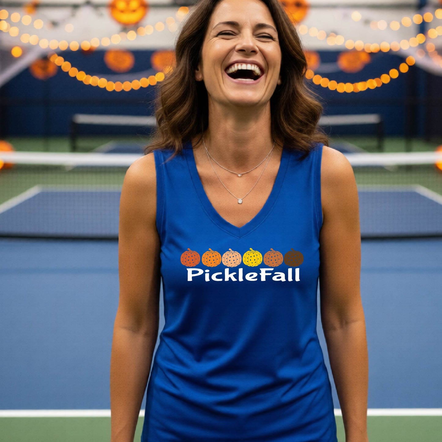 Womens Halloween Pickleball Shirt Funny Pickleball T-Shirt Spooky Season Shirt Pickleball Gift
