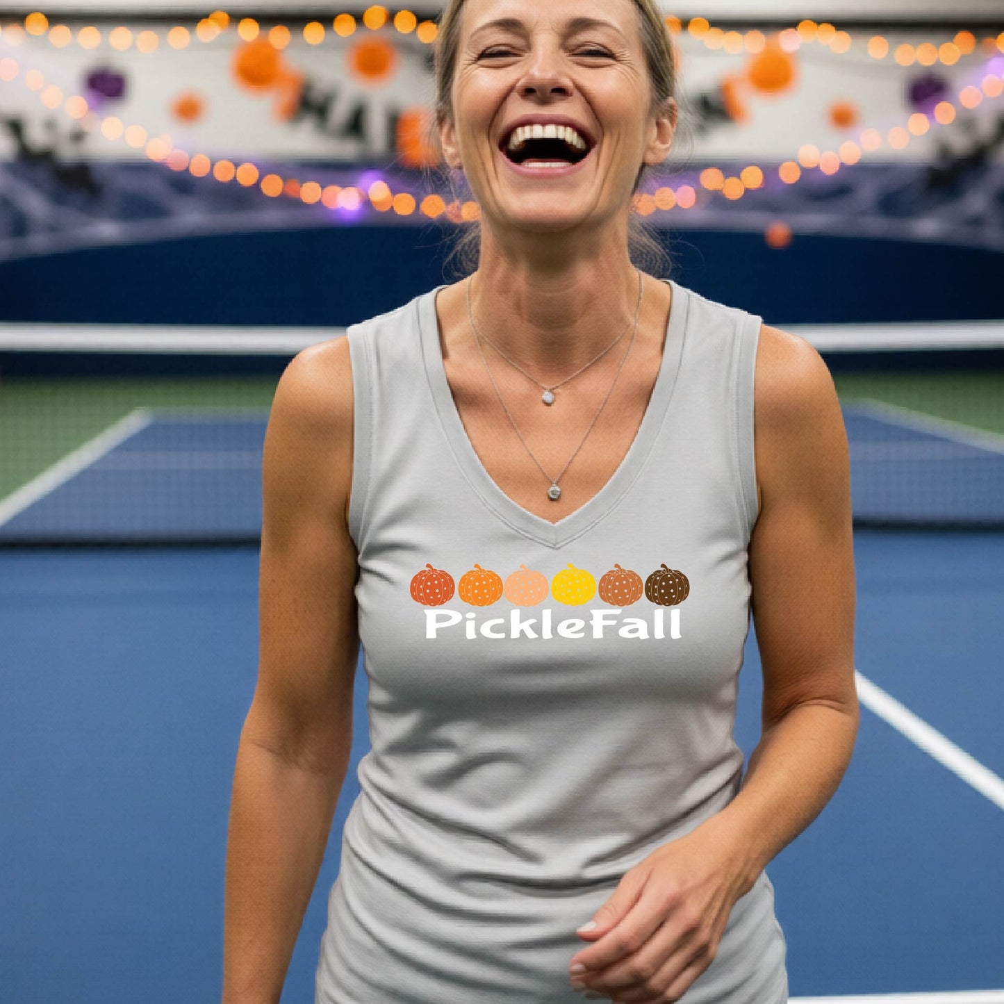 Womens Halloween Pickleball Shirt Funny Pickleball T-Shirt Spooky Season Shirt Pickleball Gift