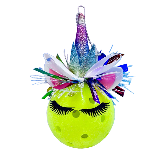 Unicorn Pickleball Ornament | Fun Pickleball Gifts