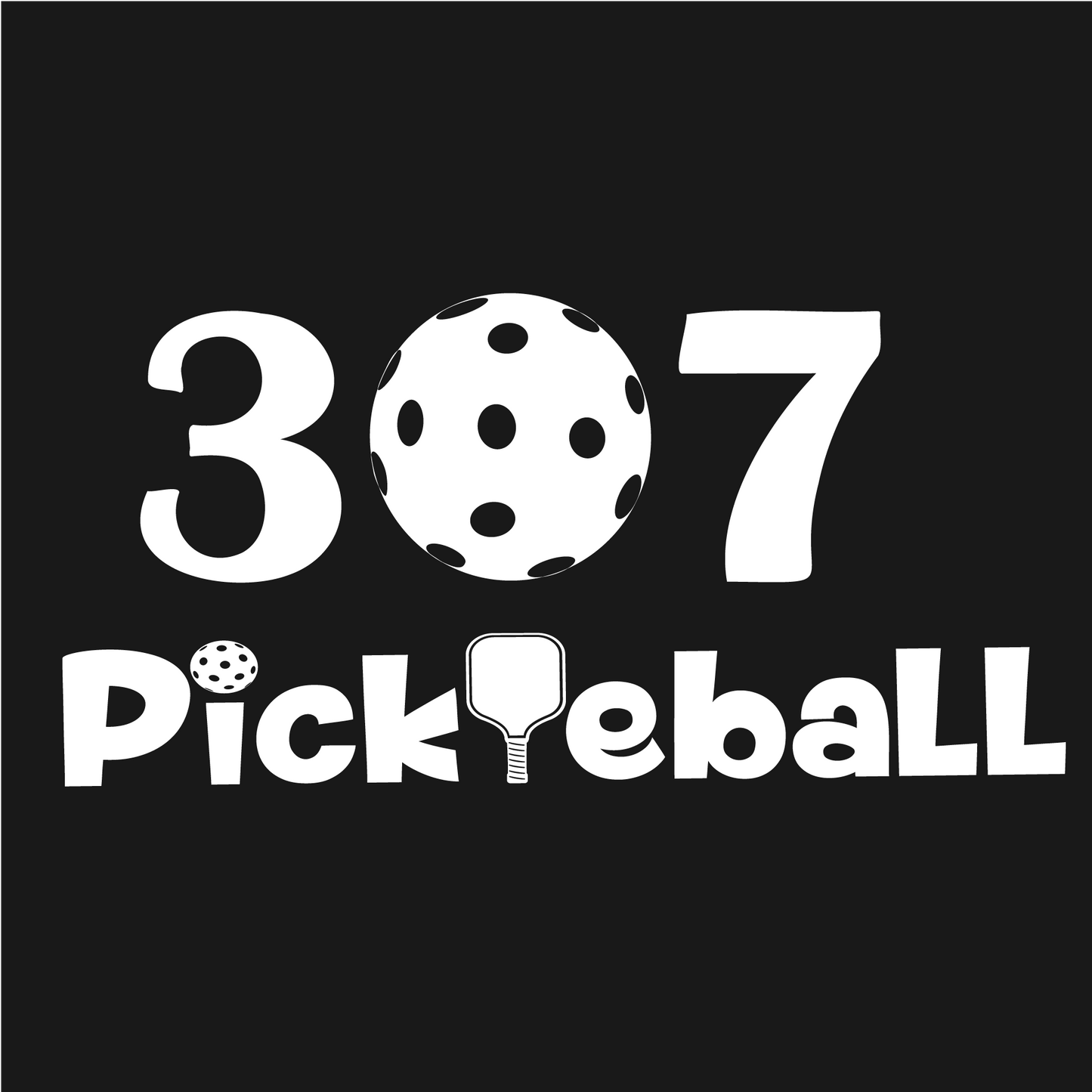 307 Wyoming Pickleball Club | Youth Short Sleeve Athletic Shirt | 100% Polyester