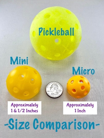 Mini Pickleball Flashing Necklace | Fun Pickleball Gifts