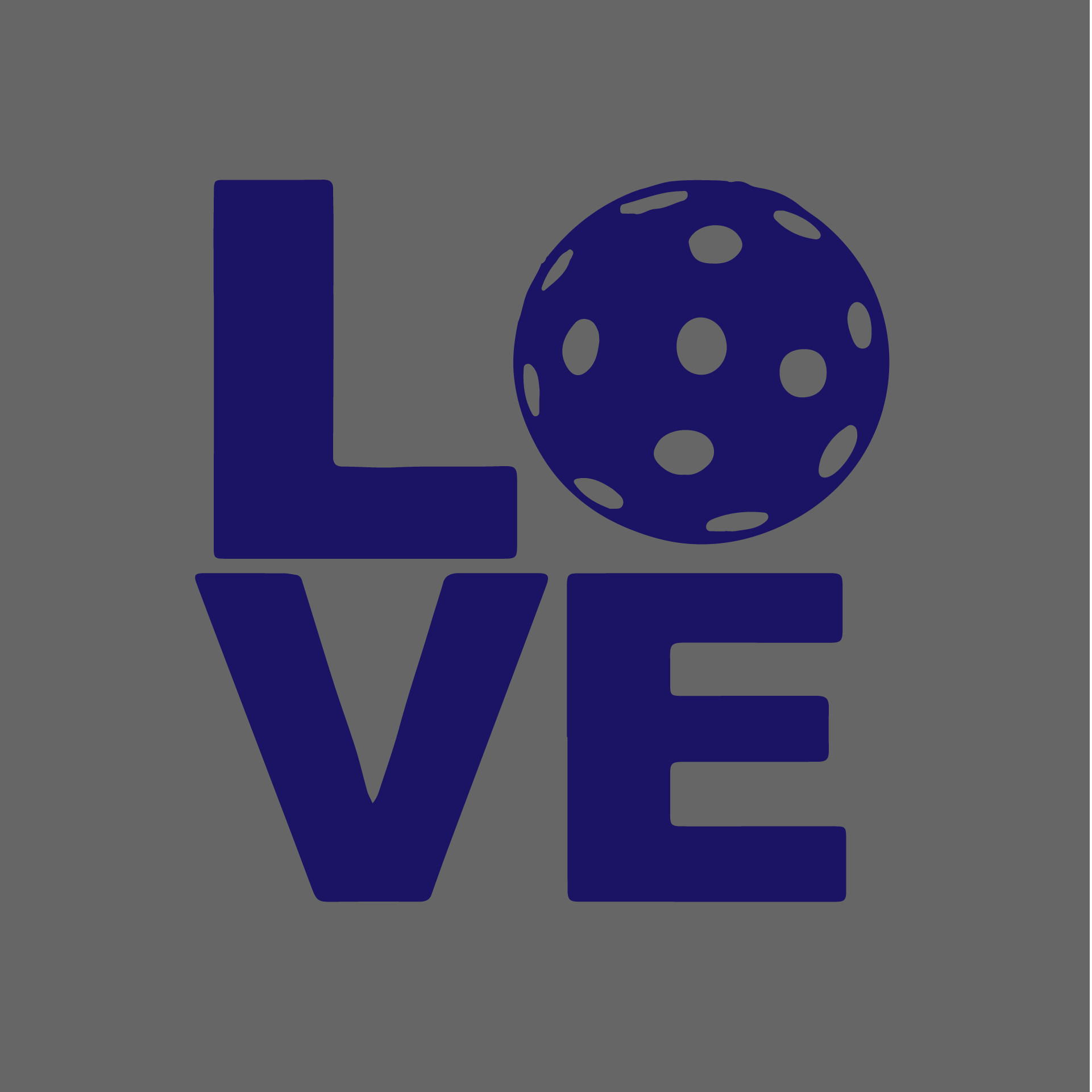 LOVE Pickleball - Car Decal and Water Bottle Decal  Super fun and bold car decal will show off how much you love Pickleball. Several color options, all look great on car windows. Get one for each vehicle and in each color!