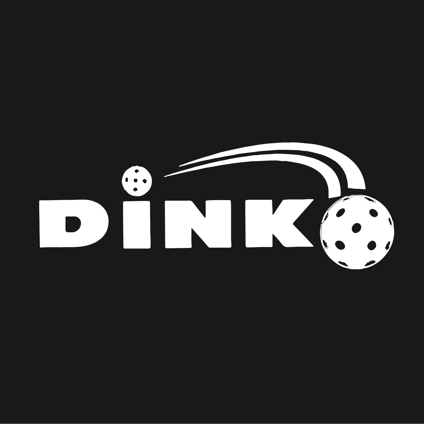Dink Pickleball | Men's 1/4 Zip Long Sleeve Pullover Athletic Shirt | 100% Polyester