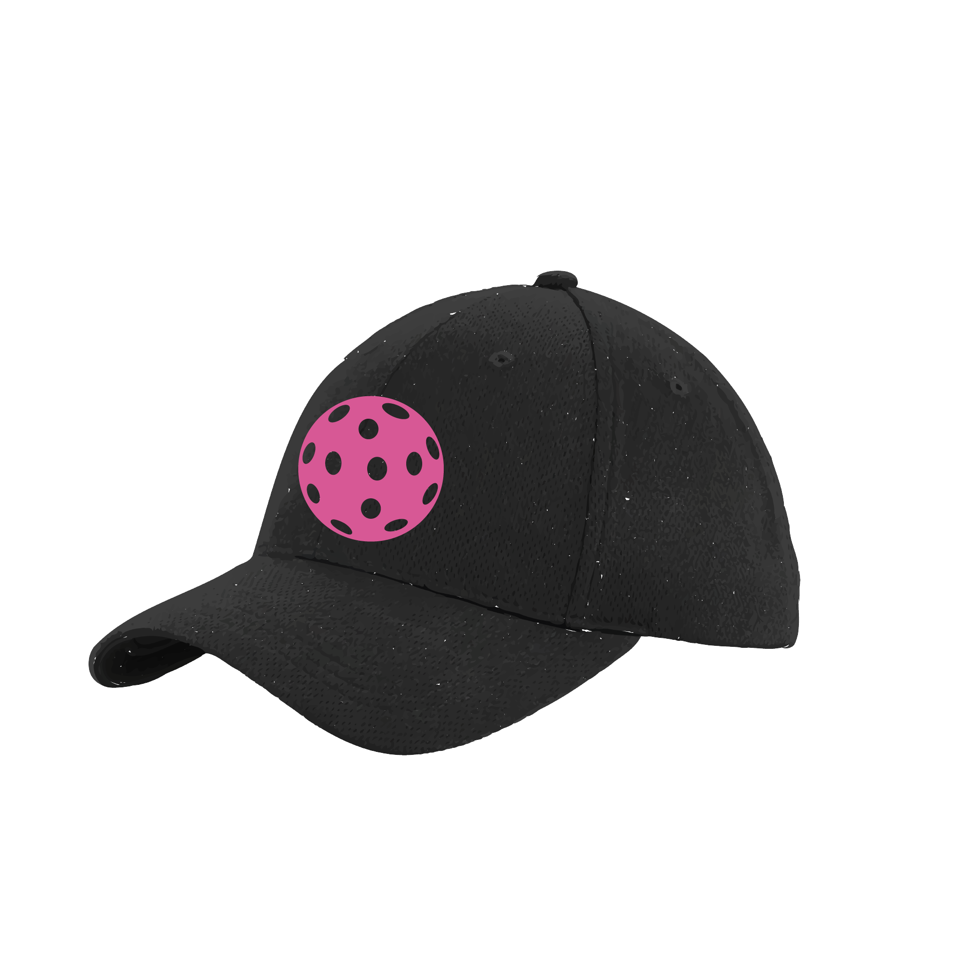 Pink Pickleball (Customizable) | Pickleball Hat | Dink Dink Smash Navy / On Brim