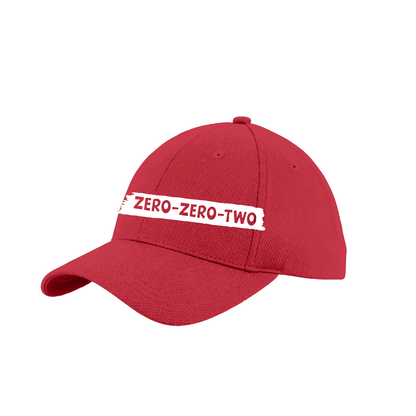 Pickleball Design: Zero Zero Two.   This fun pickleball hat is the perfect accessory for all pickleball players needing to keep their focus on the game and not the sun. The moisture-wicking material is made of 100% polyester with closed-hole flat back mesh and PosiCharge Technology. The back closure is a hock and loop style made to adjust to every adult.