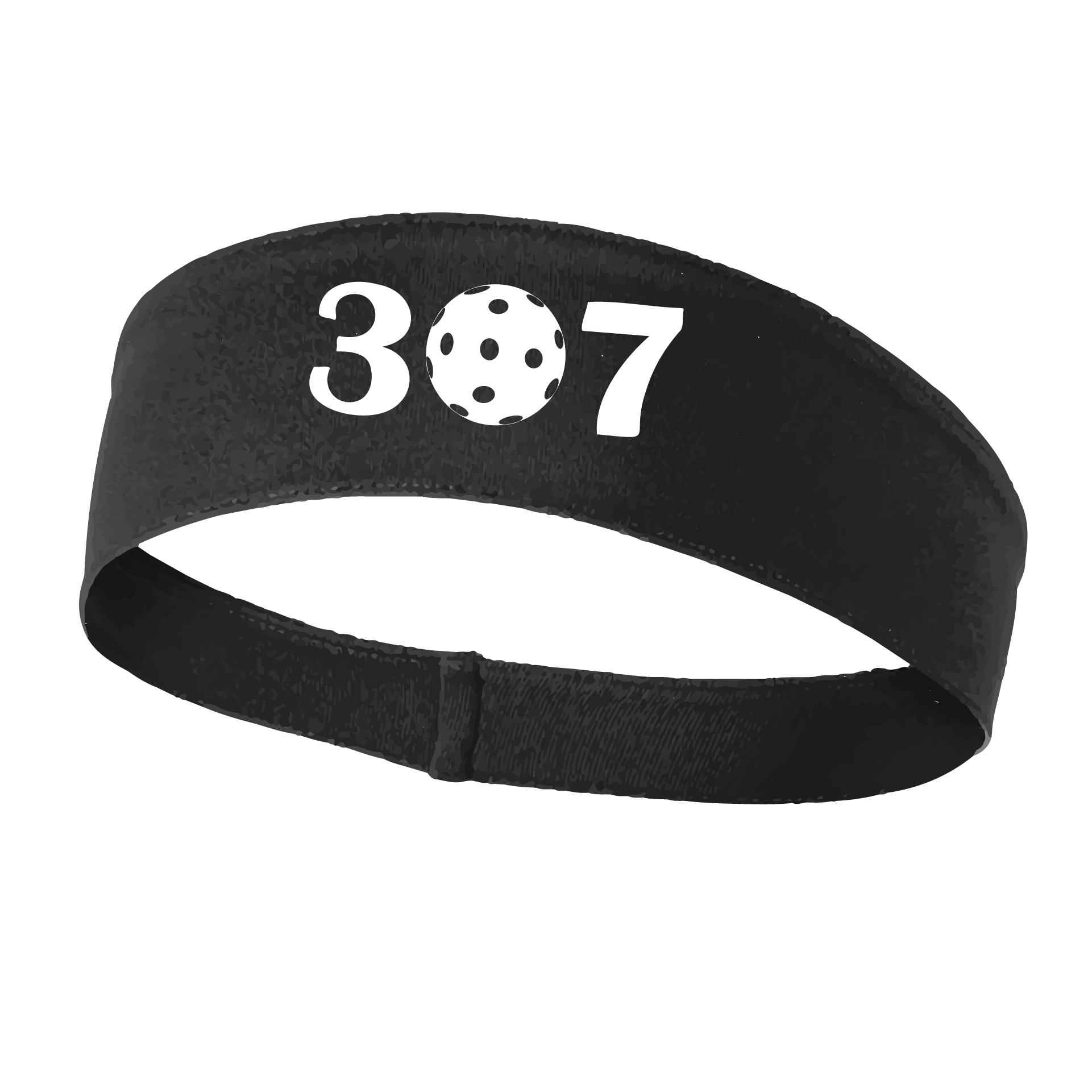 Design: 307 Wyoming Pickleball Club  This fun, pickleball designed, moisture-wicking headband narrows in the back to fit more securely. Single-needle top-stitched edging. These headbands come in a variety of colors. Truly shows your love for the sport of pickleball!!