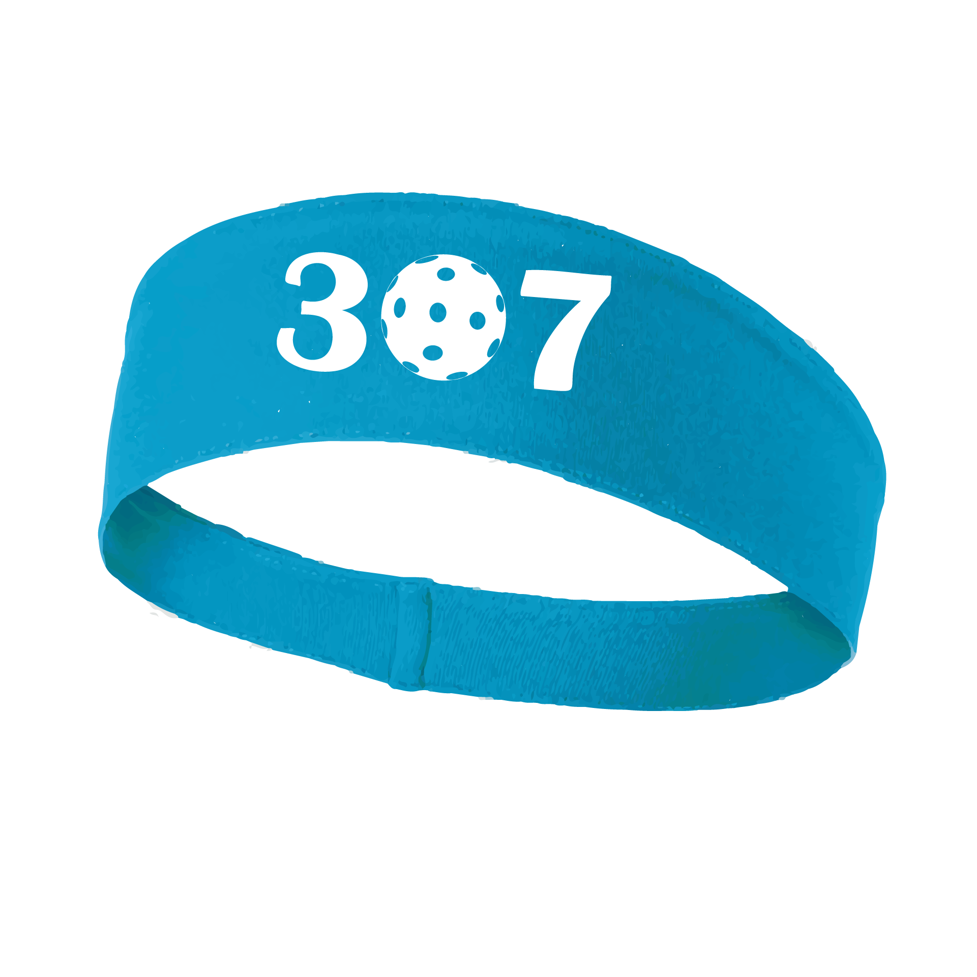 Design: 307 Wyoming Pickleball Club  This fun, pickleball designed, moisture-wicking headband narrows in the back to fit more securely. Single-needle top-stitched edging. These headbands come in a variety of colors. Truly shows your love for the sport of pickleball!!