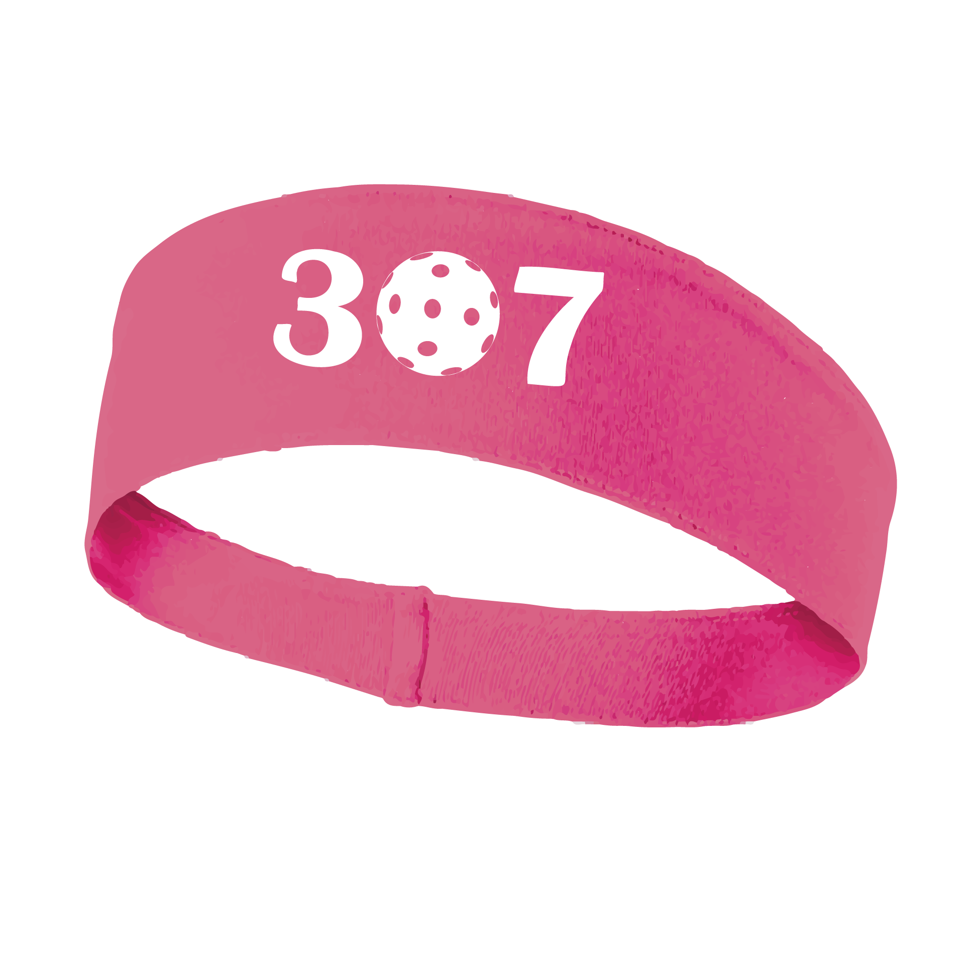 Design: 307 Wyoming Pickleball Club  This fun, pickleball designed, moisture-wicking headband narrows in the back to fit more securely. Single-needle top-stitched edging. These headbands come in a variety of colors. Truly shows your love for the sport of pickleball!!