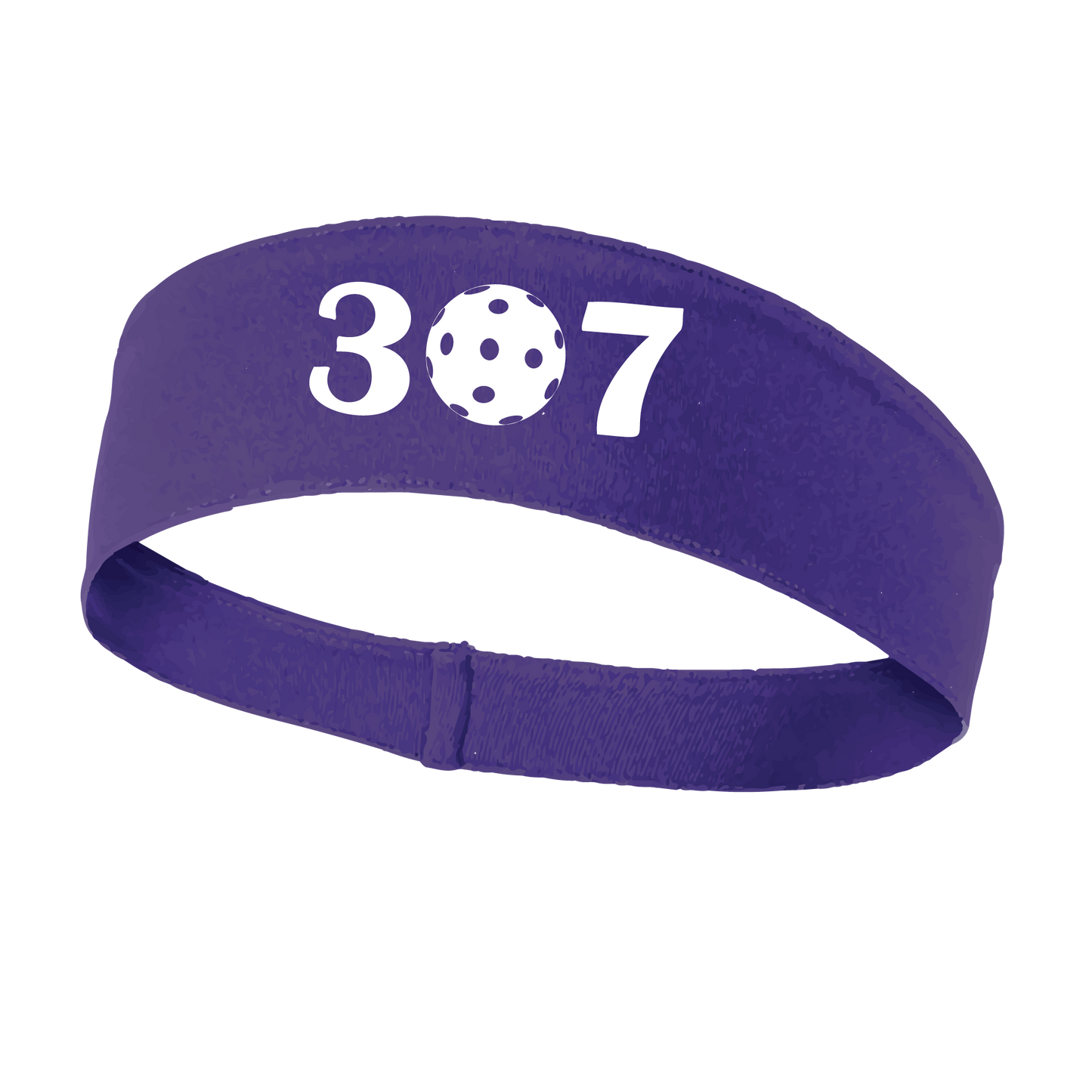 Design: 307 Wyoming Pickleball Club  This fun, pickleball designed, moisture-wicking headband narrows in the back to fit more securely. Single-needle top-stitched edging. These headbands come in a variety of colors. Truly shows your love for the sport of pickleball!!