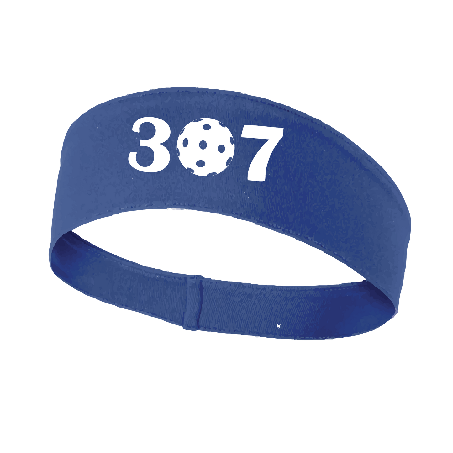 Design: 307 Wyoming Pickleball Club  This fun, pickleball designed, moisture-wicking headband narrows in the back to fit more securely. Single-needle top-stitched edging. These headbands come in a variety of colors. Truly shows your love for the sport of pickleball!!