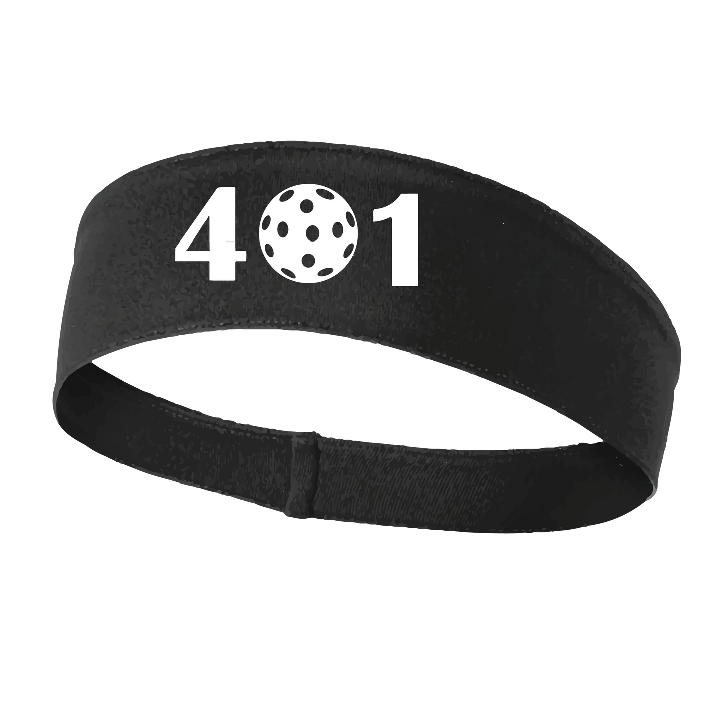 Design: 401 Rhode Island Pickleball Club  This fun, pickleball designed, moisture-wicking headband narrows in the back to fit more securely. Single-needle top-stitched edging. These headbands come in a variety of colors. Truly shows your love for the sport of pickleball!!