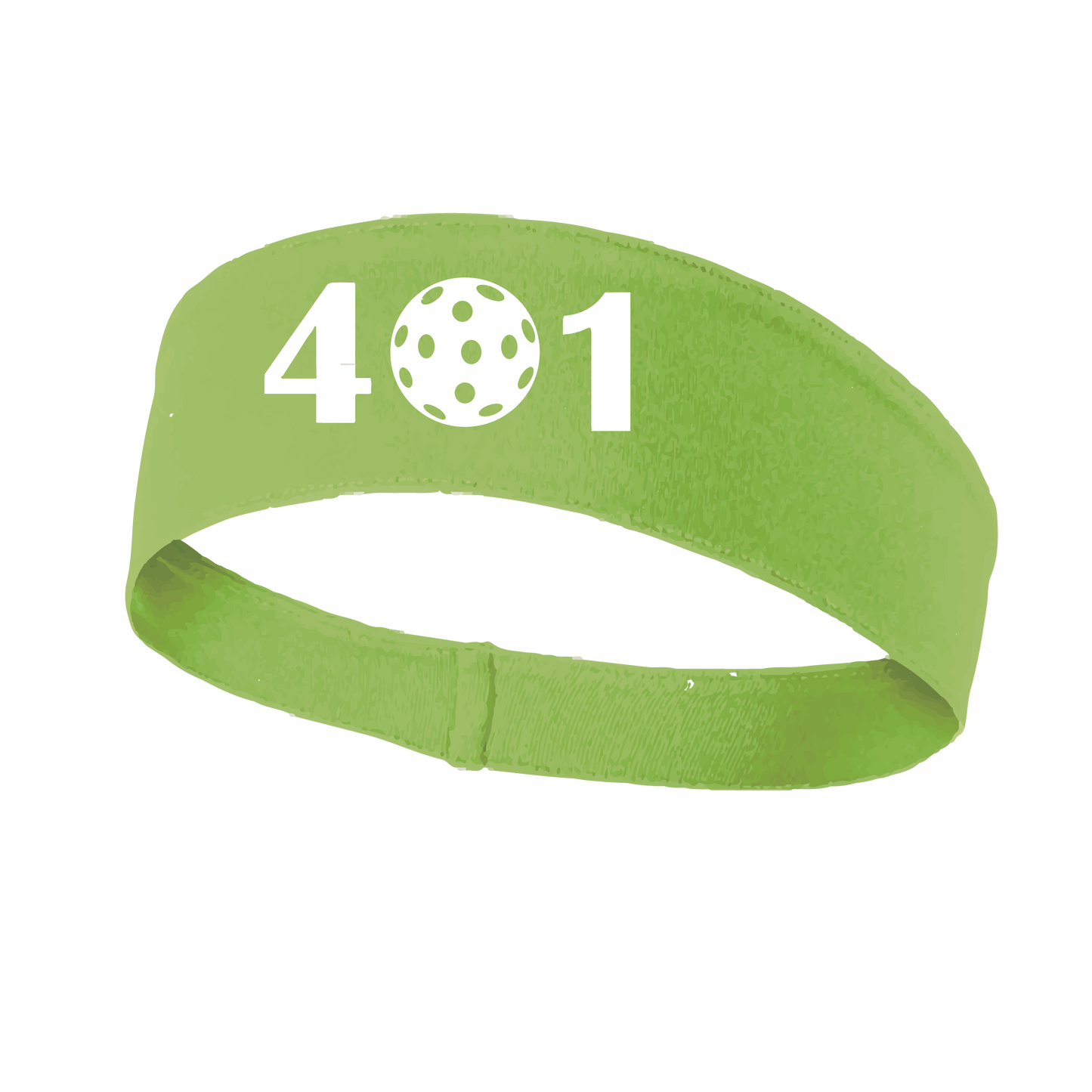 Design: 401 Rhode Island Pickleball Club  This fun, pickleball designed, moisture-wicking headband narrows in the back to fit more securely. Single-needle top-stitched edging. These headbands come in a variety of colors. Truly shows your love for the sport of pickleball!!