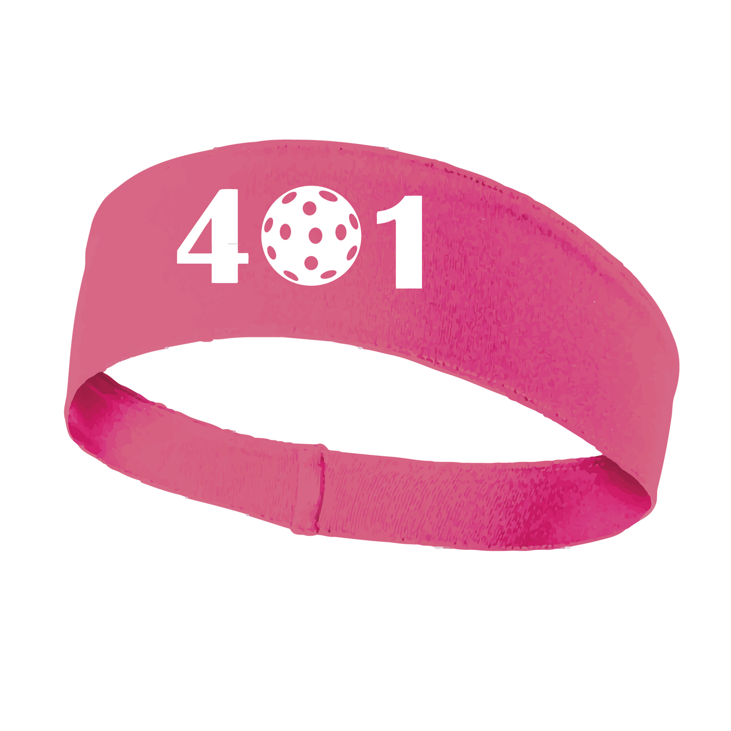 Design: 401 Rhode Island Pickleball Club  This fun, pickleball designed, moisture-wicking headband narrows in the back to fit more securely. Single-needle top-stitched edging. These headbands come in a variety of colors. Truly shows your love for the sport of pickleball!!