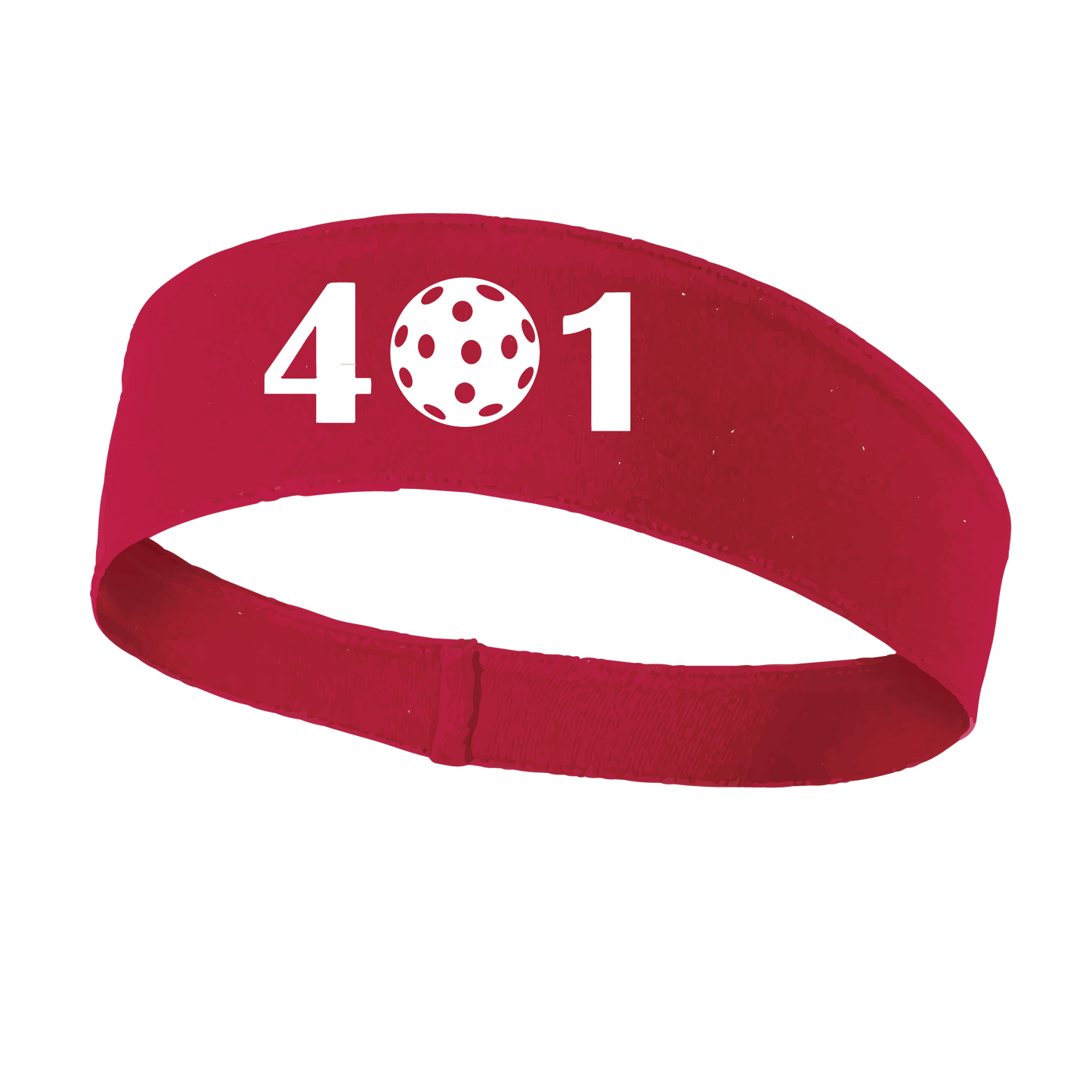 Design: 401 Rhode Island Pickleball Club  This fun, pickleball designed, moisture-wicking headband narrows in the back to fit more securely. Single-needle top-stitched edging. These headbands come in a variety of colors. Truly shows your love for the sport of pickleball!!