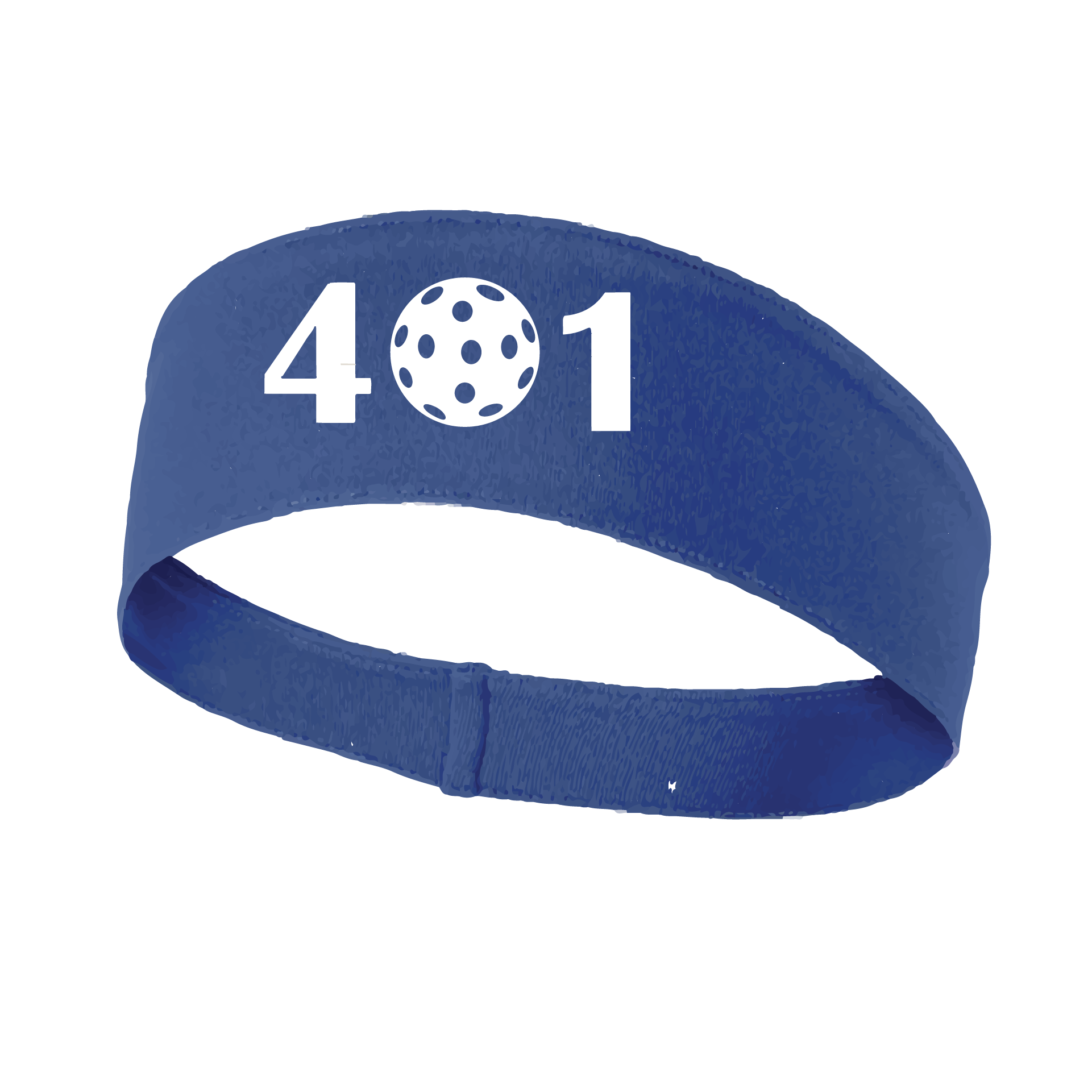 Design: 401 Rhode Island Pickleball Club  This fun, pickleball designed, moisture-wicking headband narrows in the back to fit more securely. Single-needle top-stitched edging. These headbands come in a variety of colors. Truly shows your love for the sport of pickleball!!