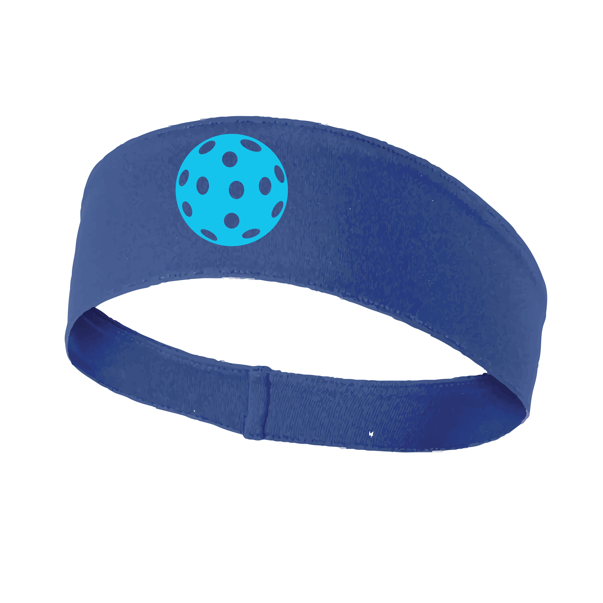 Pickleball Headband Design: Customizable Pickleball color on headband  This fun, pickleball designed, moisture-wicking headband narrows in the back to fit more securely. Single-needle top-stitched edging. These headbands come in a variety of colors. Truly shows your love for the sport of pickleball!! 