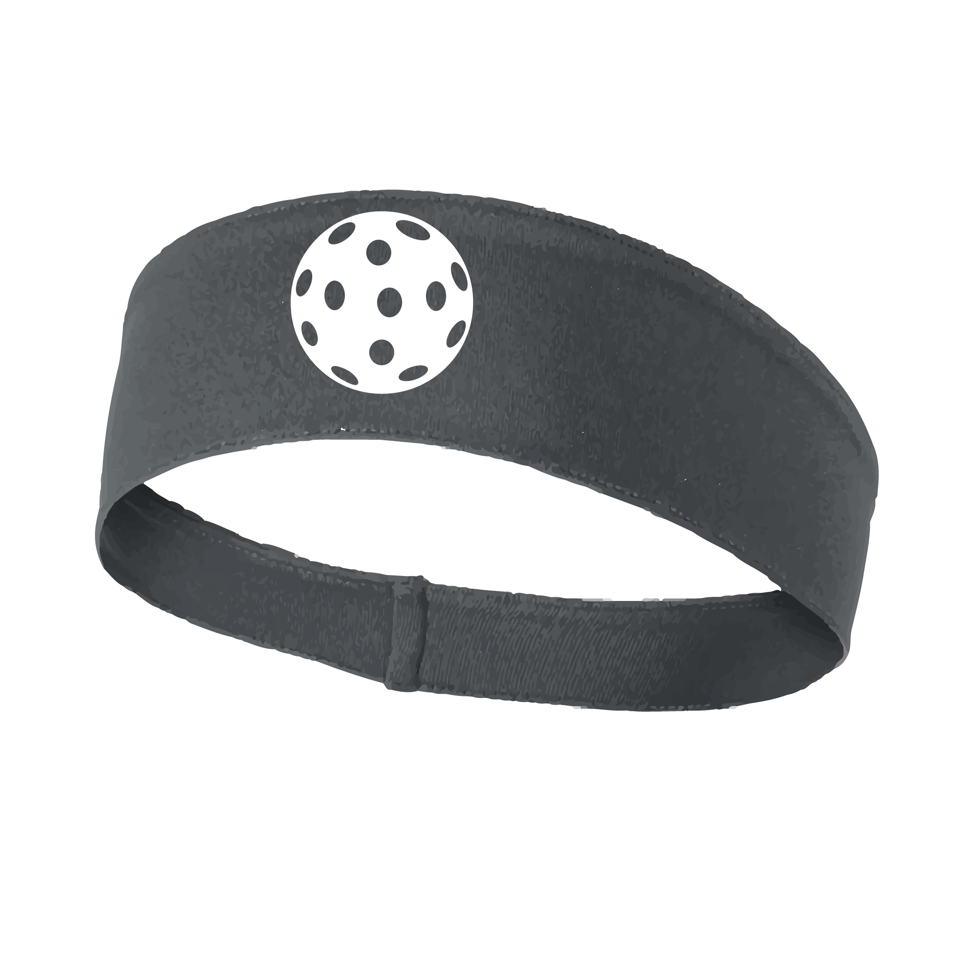 Pickleball Headband Design: Customizable Pickleball color on headband  This fun, pickleball designed, moisture-wicking headband narrows in the back to fit more securely. Single-needle top-stitched edging. These headbands come in a variety of colors. Truly shows your love for the sport of pickleball!! 