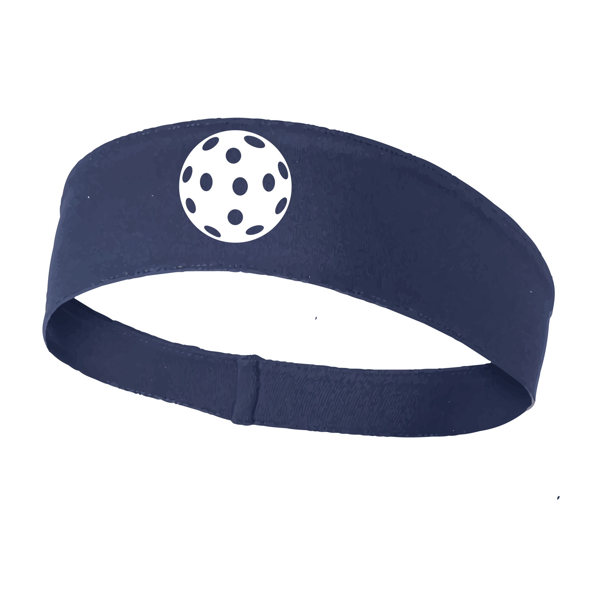 Pickleball Headband Design: Customizable Pickleball color on headband  This fun, pickleball designed, moisture-wicking headband narrows in the back to fit more securely. Single-needle top-stitched edging. These headbands come in a variety of colors. Truly shows your love for the sport of pickleball!! 