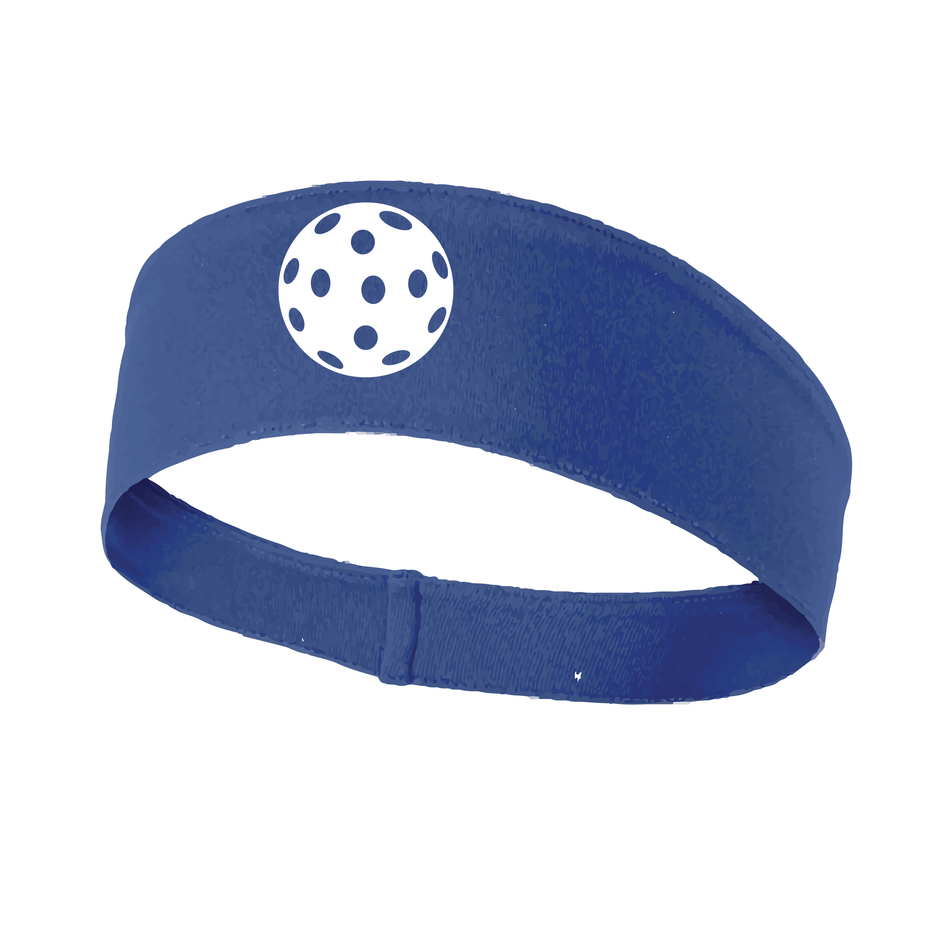 Pickleball Headband Design: Customizable Pickleball color on headband  This fun, pickleball designed, moisture-wicking headband narrows in the back to fit more securely. Single-needle top-stitched edging. These headbands come in a variety of colors. Truly shows your love for the sport of pickleball!! 