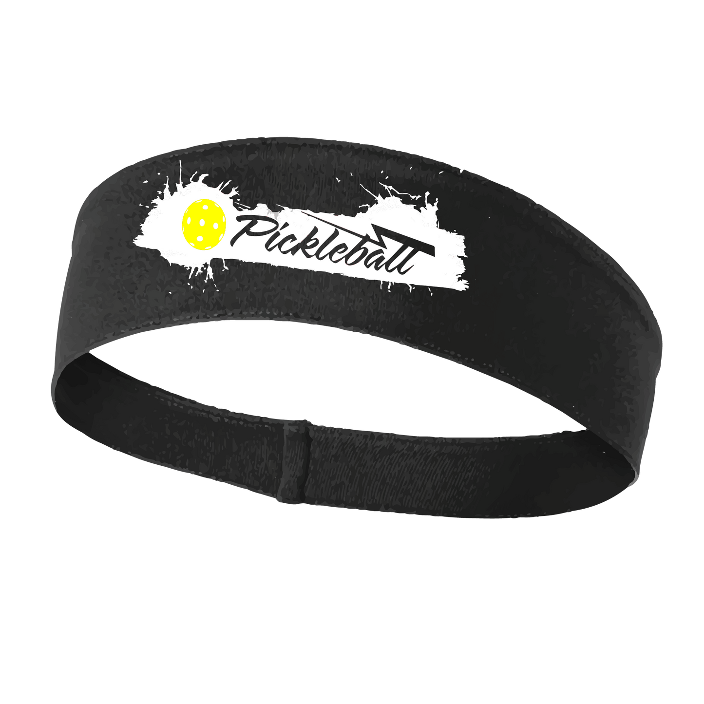 Pickleball Design: Extreme Pickleball  This fun, pickleball designed, moisture-wicking headband narrows in the back to fit more securely. Single-needle top-stitched edging. These headbands come in a variety of colors. Truly shows your love for the sport of pickleball!!