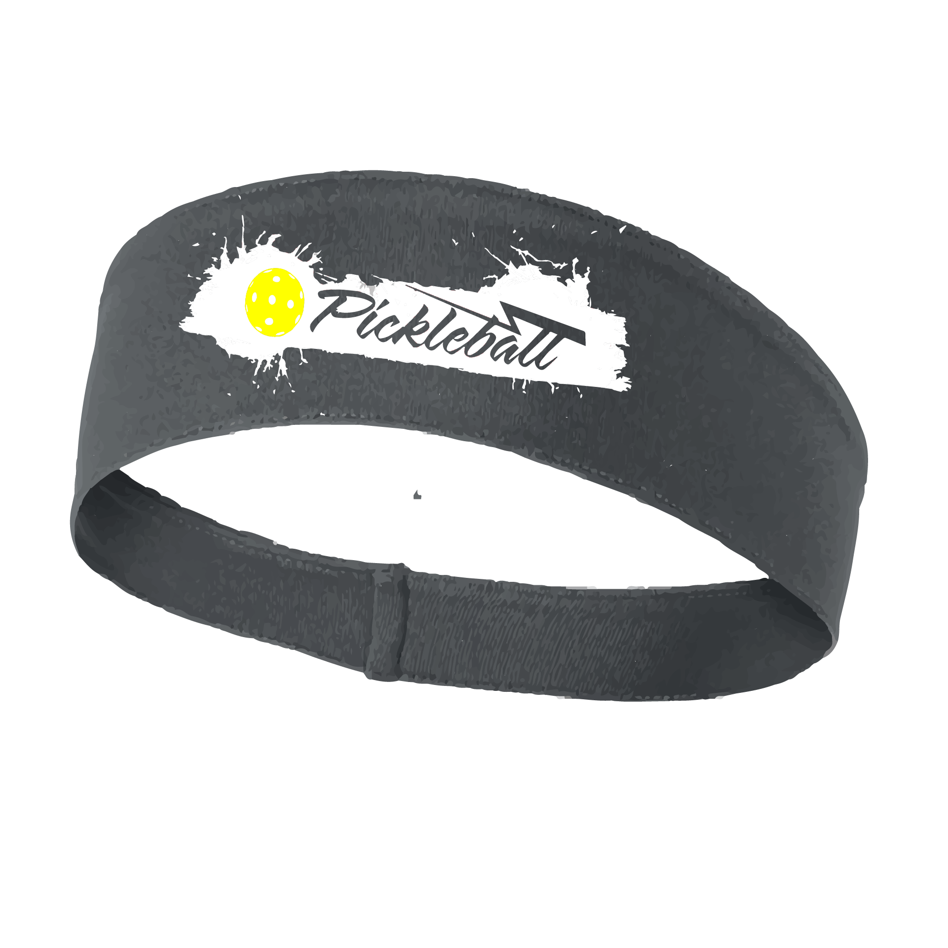 Pickleball Design: Extreme Pickleball  This fun, pickleball designed, moisture-wicking headband narrows in the back to fit more securely. Single-needle top-stitched edging. These headbands come in a variety of colors. Truly shows your love for the sport of pickleball!!