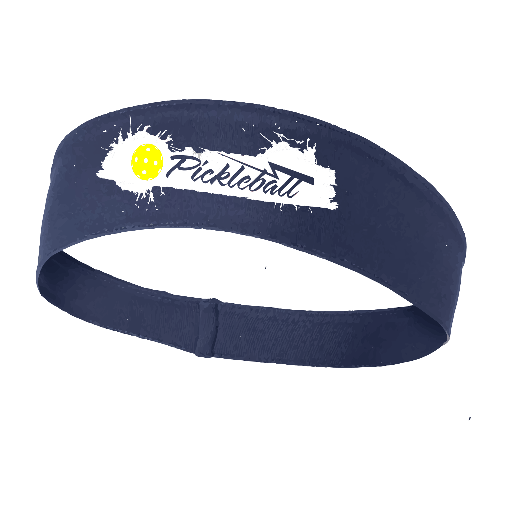 Pickleball Design: Extreme Pickleball  This fun, pickleball designed, moisture-wicking headband narrows in the back to fit more securely. Single-needle top-stitched edging. These headbands come in a variety of colors. Truly shows your love for the sport of pickleball!!