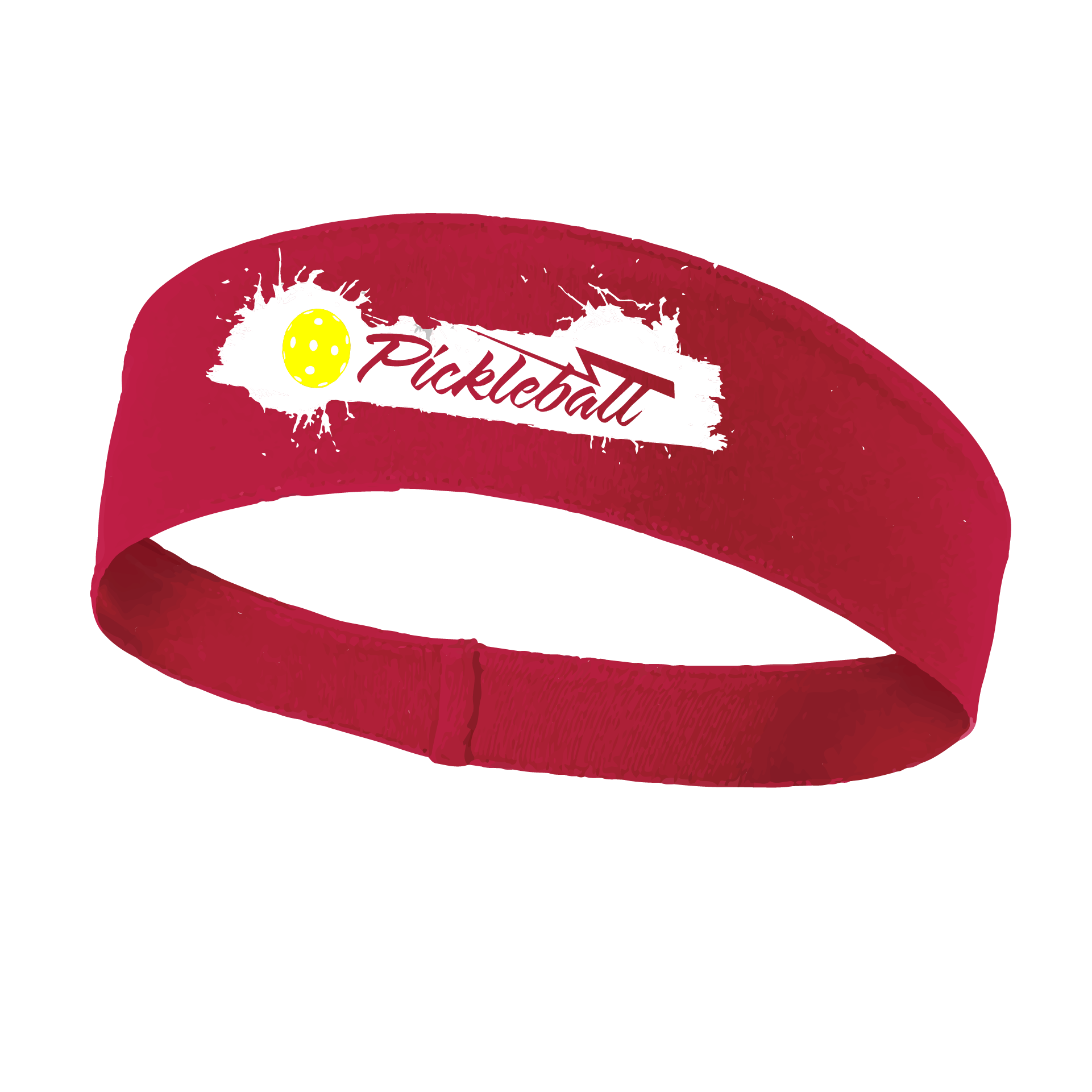 Pickleball Design: Extreme Pickleball  This fun, pickleball designed, moisture-wicking headband narrows in the back to fit more securely. Single-needle top-stitched edging. These headbands come in a variety of colors. Truly shows your love for the sport of pickleball!!