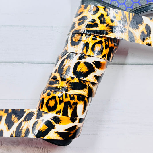As all Pickleball players know, your grip will wear out long before your paddle does. Get some of these new colors and make sure you get the most from your paddle.  The Cheetah pattern is printed onto these grips. They will add a fun dimension to your paddle. It will also make it much easier to find your paddle in a stack of paddles, as almost no one will have this same pattern!