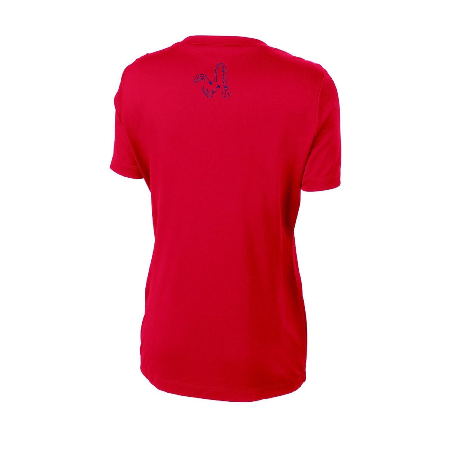 Made In America With Pickleball | Clearance Women's Short Sleeve Pickleball Performance T-Shirts | 100% Polyester