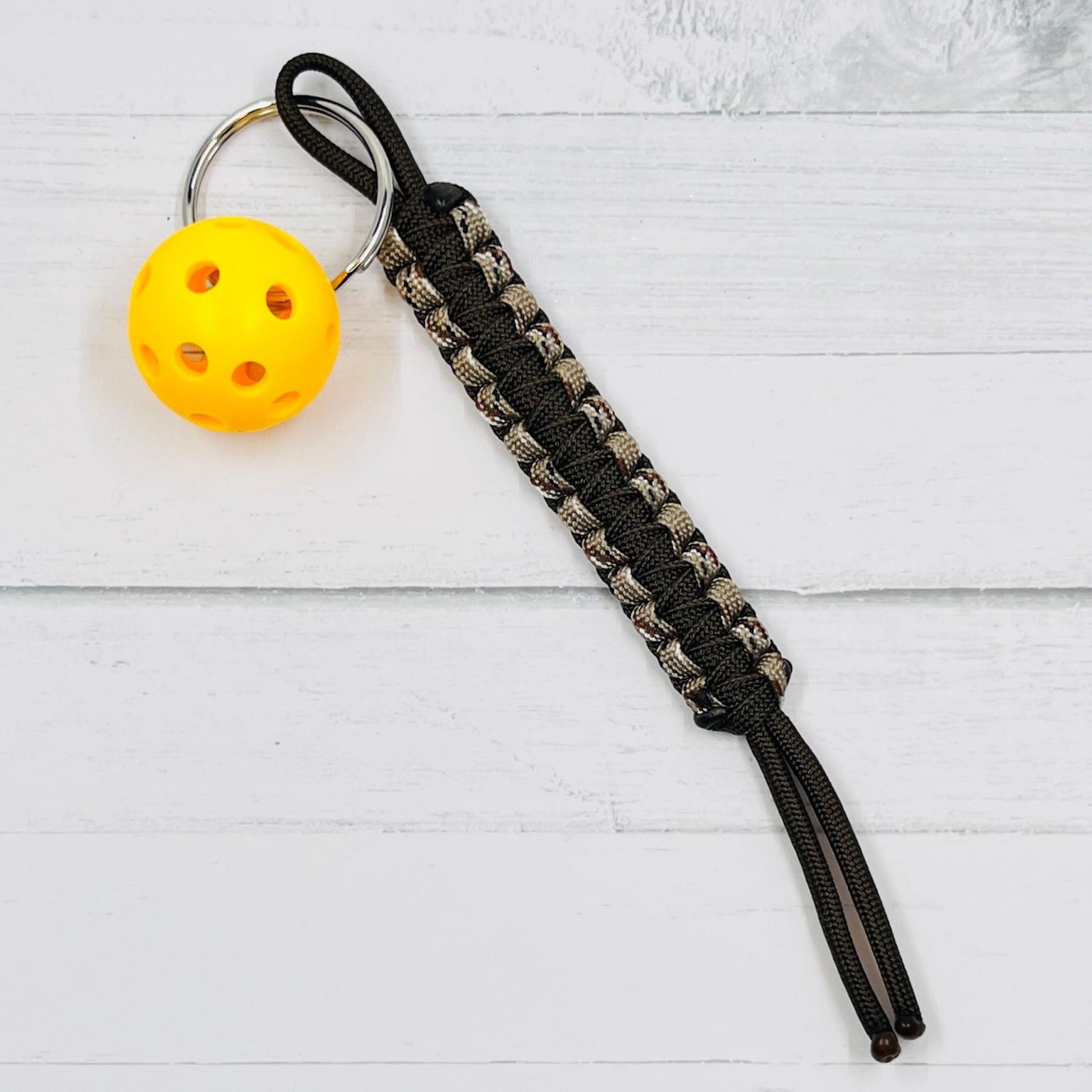 Micro Pickleball Keychain/Zipper Pull (6 Inch) | Pickleball Keychains | Fun Pickleball Gifts