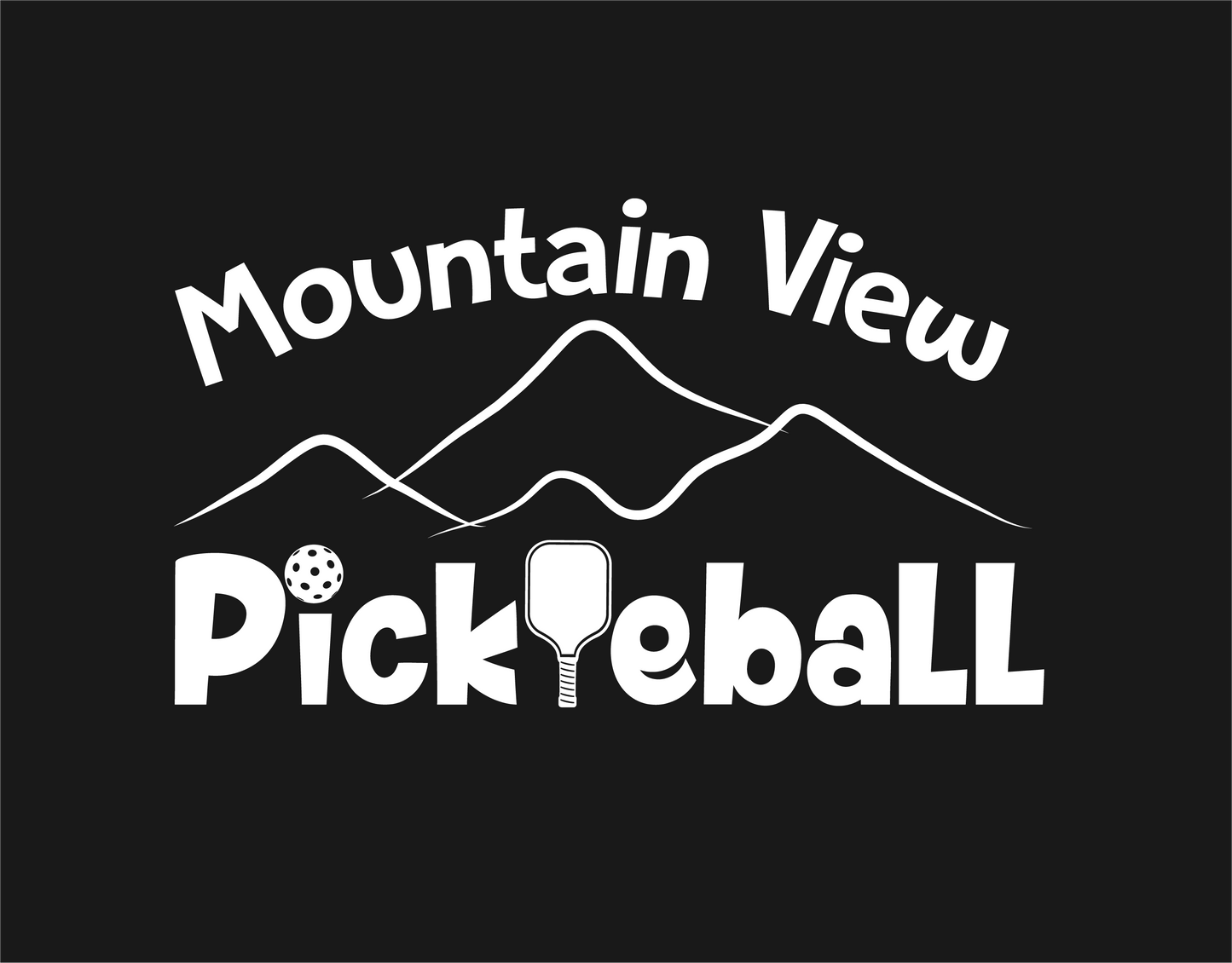 Mountain View Pickleball Club | Women's 1/4 Zip Pullover Athletic Shirt | 100% Polyester