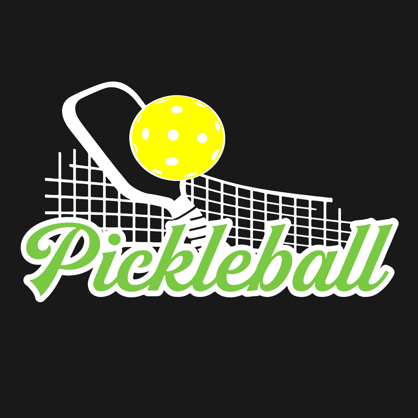 Pickleball Net | Youth Long Sleeve Athletic Pickleball Shirt | 100% Polyester