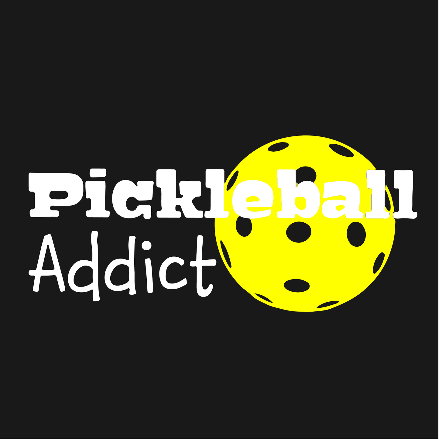 Pickleball Addict | Pickleball Visors | Moisture Wicking 100% Polyester