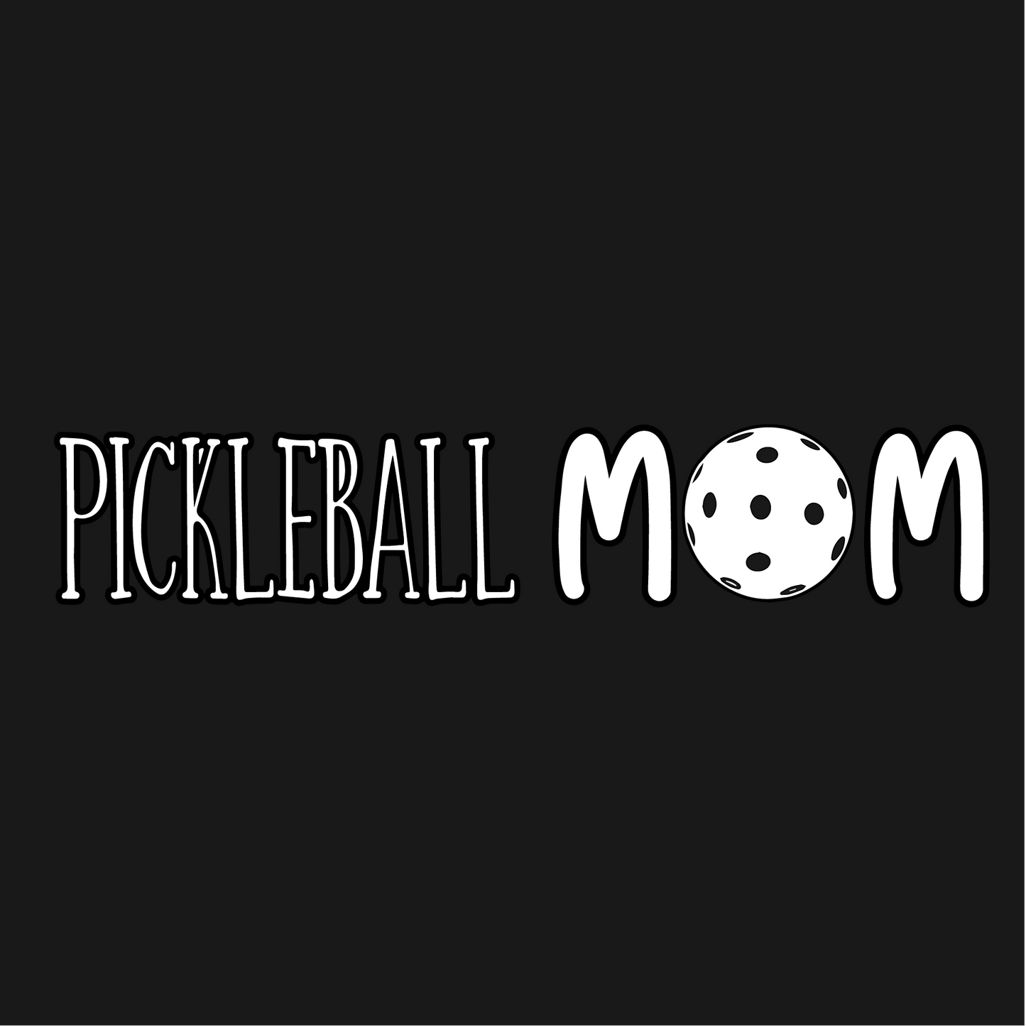 Pickleball Mom | Pickleball Visors | Moisture Wicking 100% Polyester