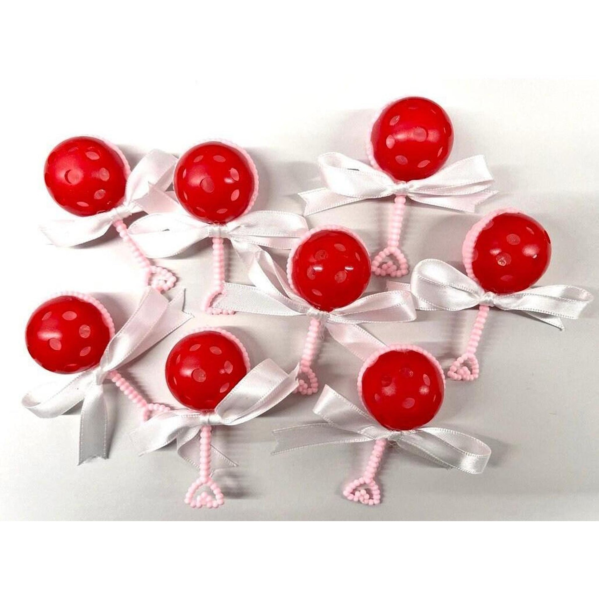 Pickleball Rattle Baby Shower Favors (Set Of 6) | Fun Pickleball Gifts