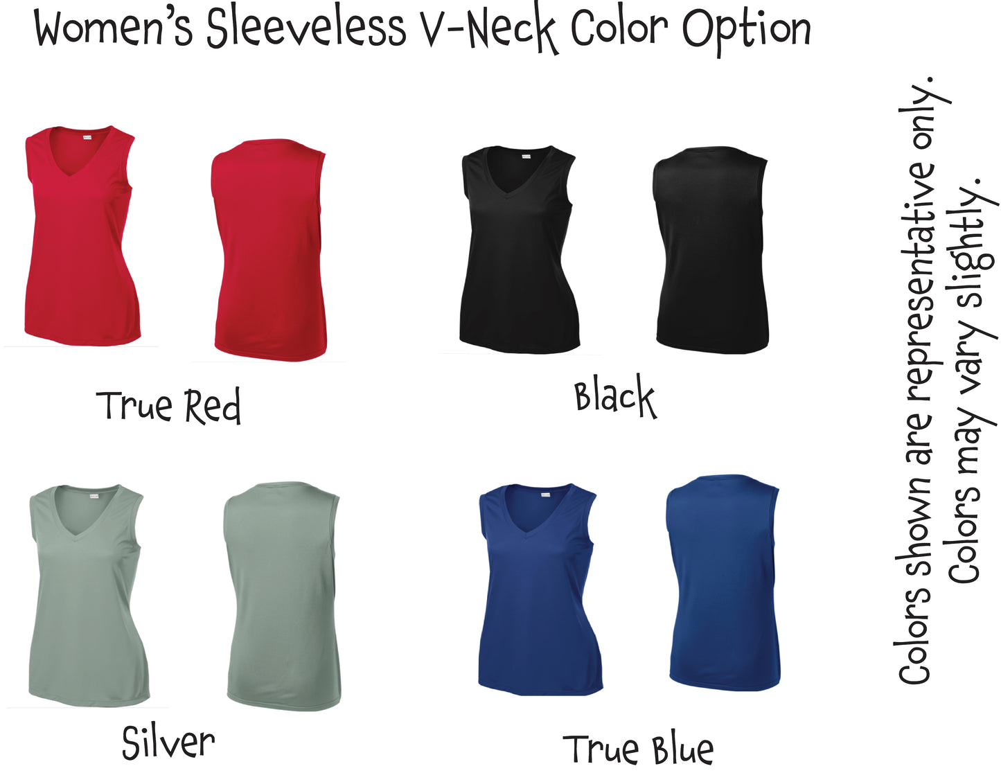 Pickleball Vertical (Customizable) | Women’s Sleeveless Shirt | 100% Polyester
