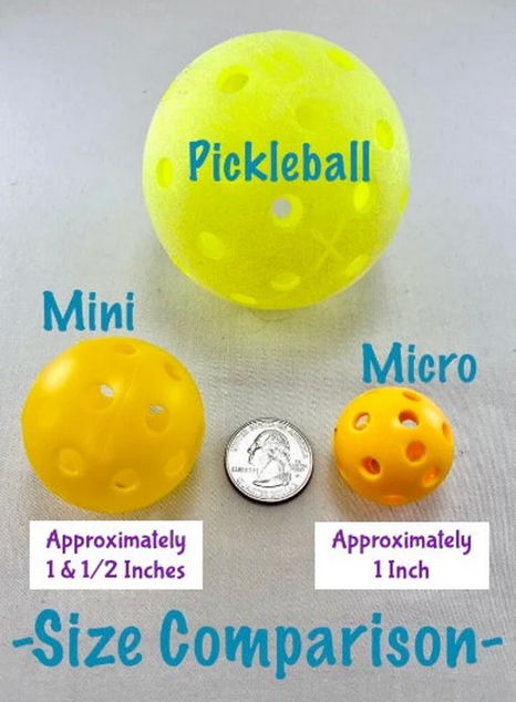 Micro Pickleball Christmas Ornaments | Pickleball Christmas Gifts And Decor