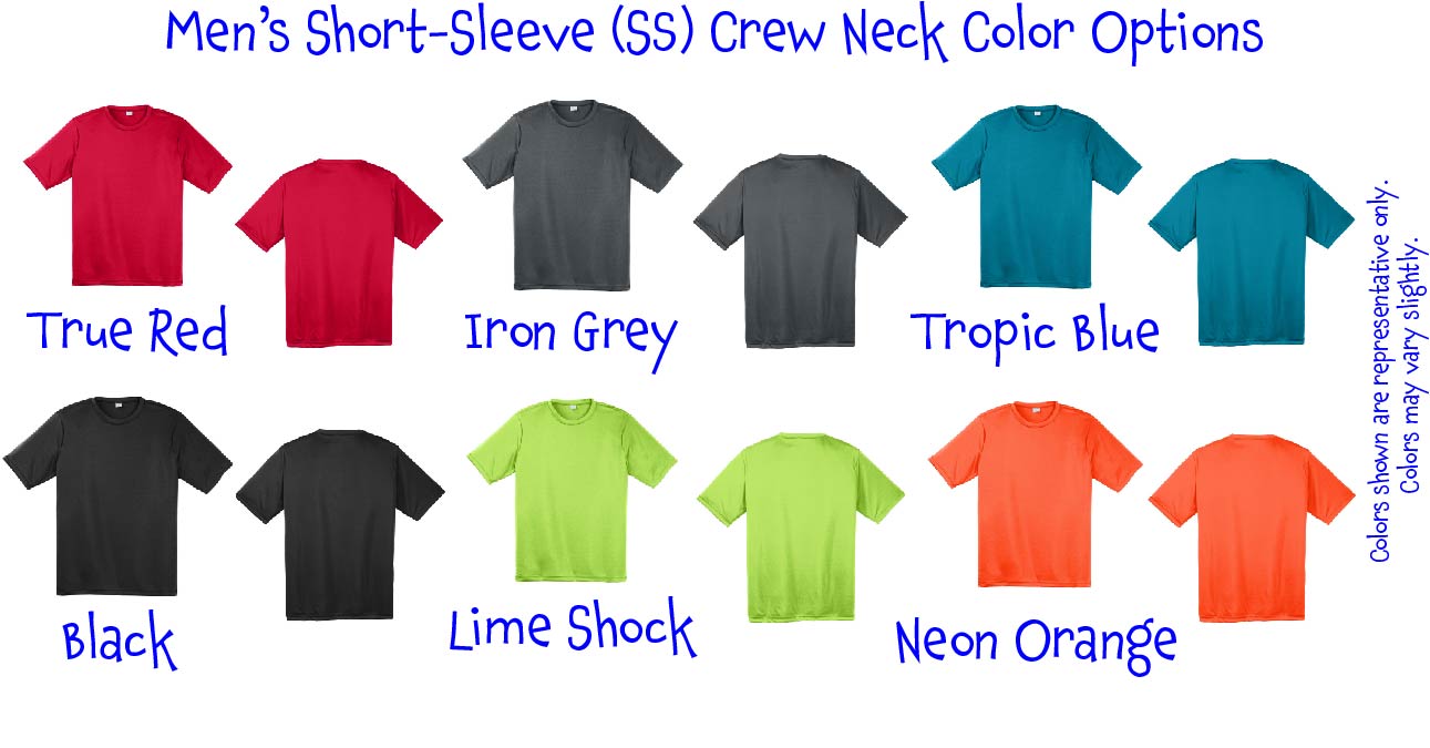 Pickleball (Vertical) Customizable | Men's Short Sleeve Athletic Pickleball Shirt | 100% Polyester