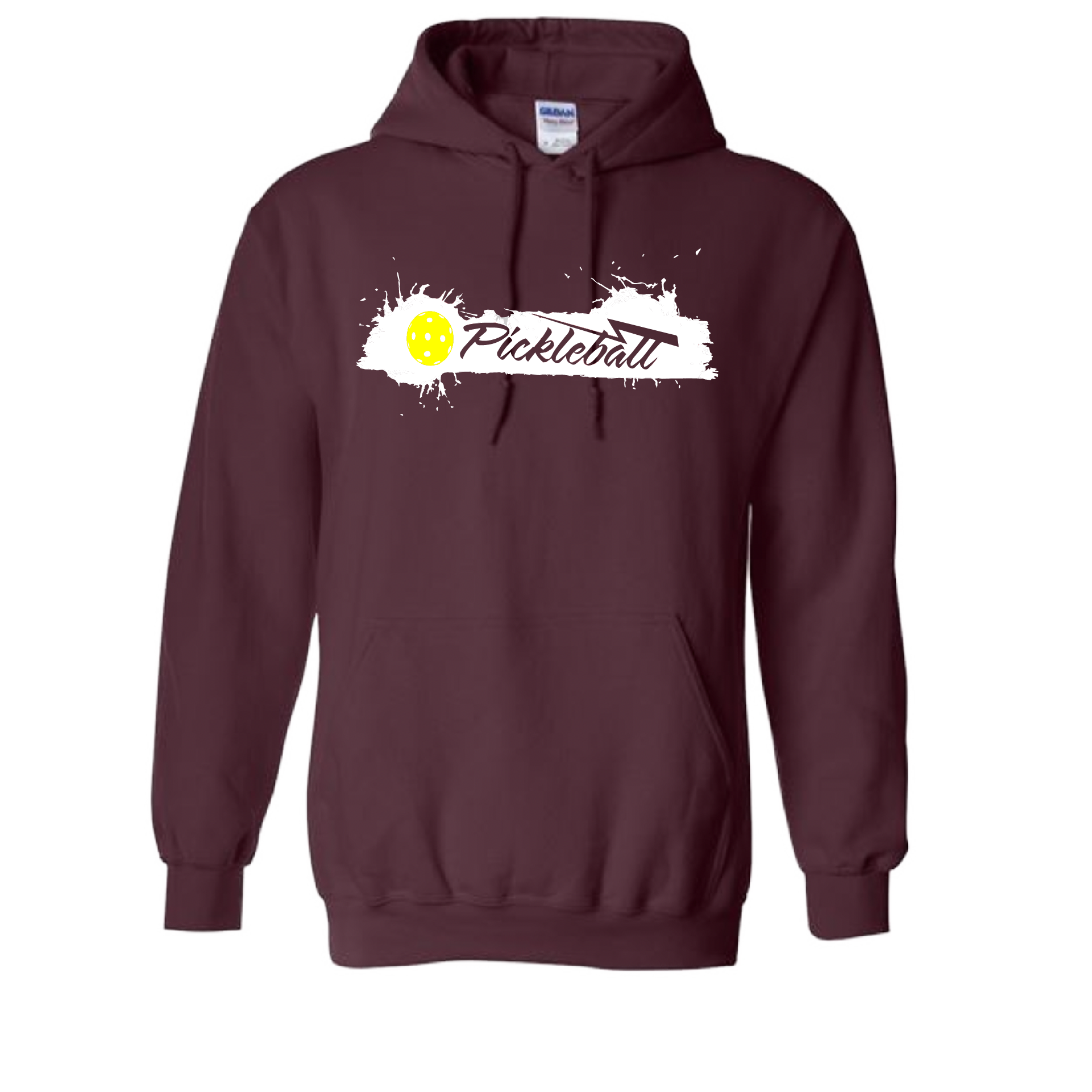 Pickleball Design: Extreme  Unisex Hooded Sweatshirt: Moisture-wicking, double-lined hood, front pouch pocket.  This unisex hooded sweatshirt is ultra comfortable and soft. Stay warm on the Pickleball courts while being that hit with this one of kind design.