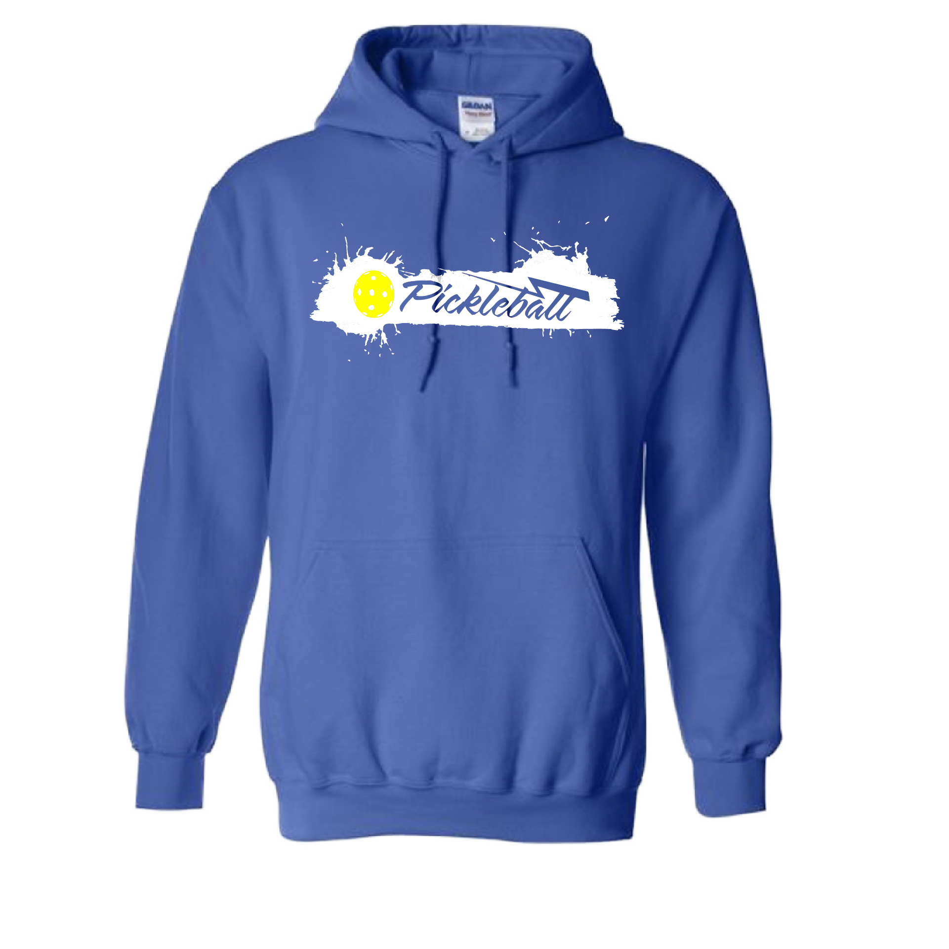 Pickleball Design: Extreme  Unisex Hooded Sweatshirt: Moisture-wicking, double-lined hood, front pouch pocket.  This unisex hooded sweatshirt is ultra comfortable and soft. Stay warm on the Pickleball courts while being that hit with this one of kind design.