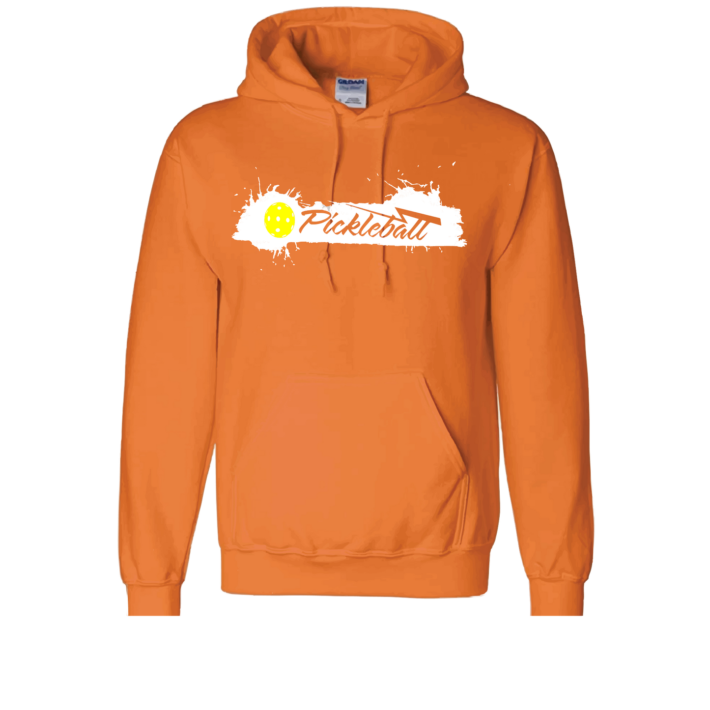 Pickleball Design: Extreme  Unisex Hooded Sweatshirt: Moisture-wicking, double-lined hood, front pouch pocket.  This unisex hooded sweatshirt is ultra comfortable and soft. Stay warm on the Pickleball courts while being that hit with this one of kind design.