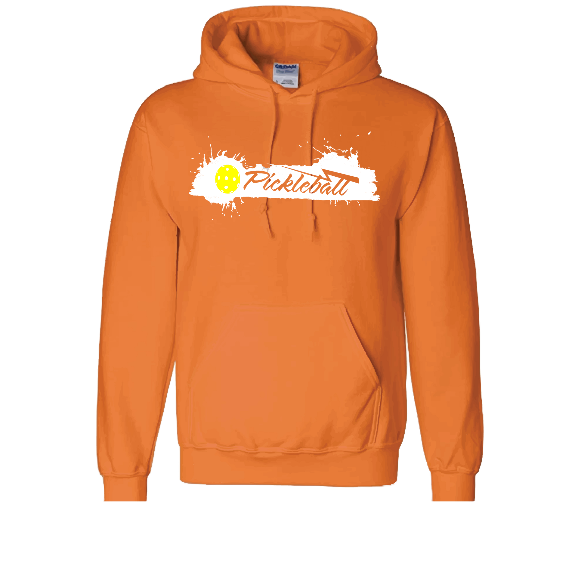Pickleball Design: Extreme  Unisex Hooded Sweatshirt: Moisture-wicking, double-lined hood, front pouch pocket.  This unisex hooded sweatshirt is ultra comfortable and soft. Stay warm on the Pickleball courts while being that hit with this one of kind design.