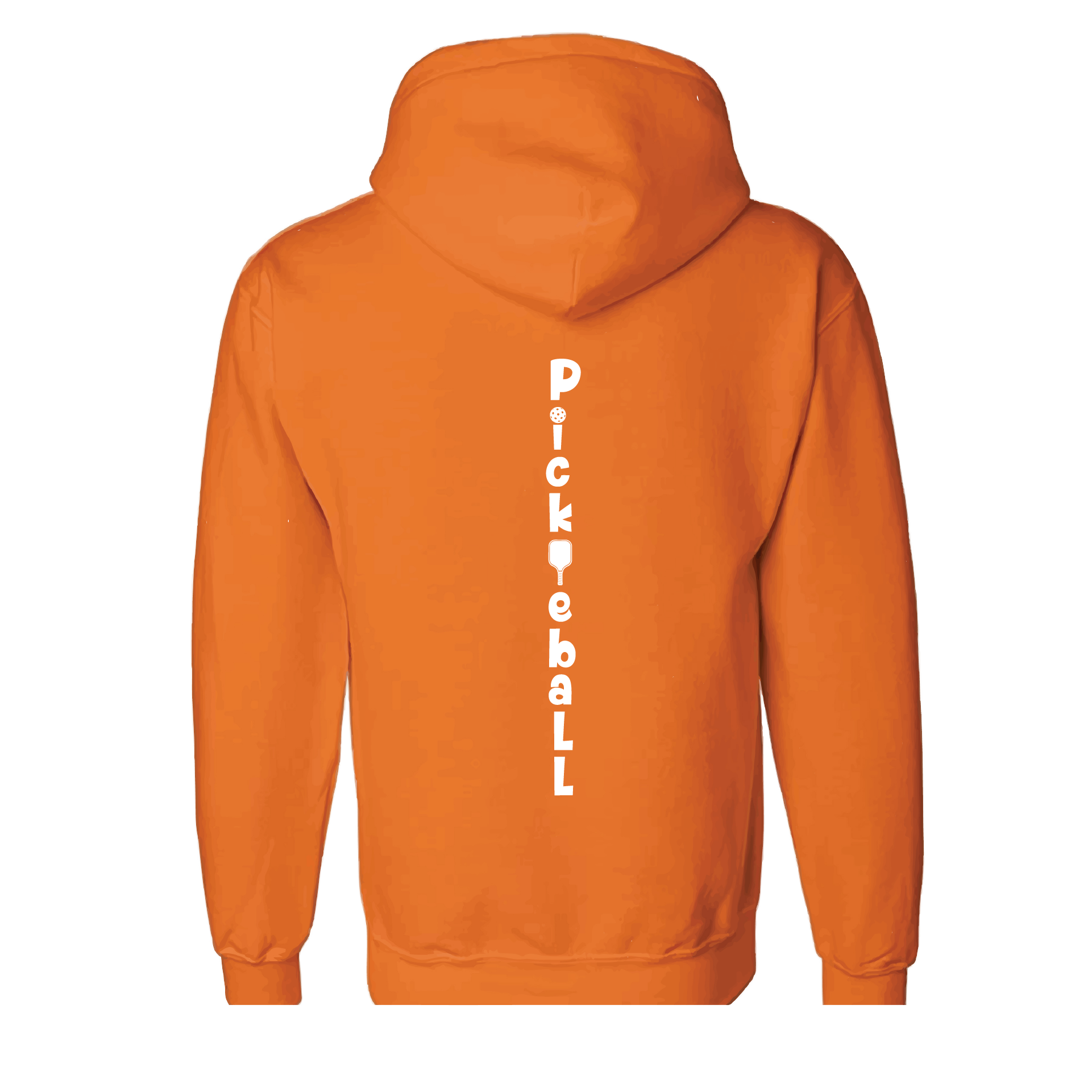 Pickleball Design: Pickleball Vertical (Customizable Location)  Unisex Hooded Sweatshirt: Moisture-wicking, double-lined hood, front pouch pocket.  This unisex hooded sweatshirt is ultra comfortable and soft. Stay warm on the Pickleball courts while being that hit with this one of kind design.