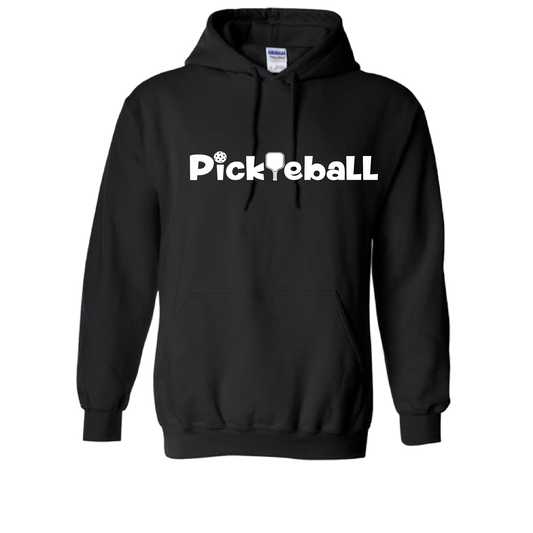 Pickleball Design: Pickleball Horizontal Customizable Location  Men's Style: Long-Sleeve Hoodie  Shirts are lightweight, roomy and highly breathable. These moisture-wicking shirts are designed for athletic performance. They feature PosiCharge technology to lock in color and prevent logos from fading. Removable tag and set-in sleeves for comfort.