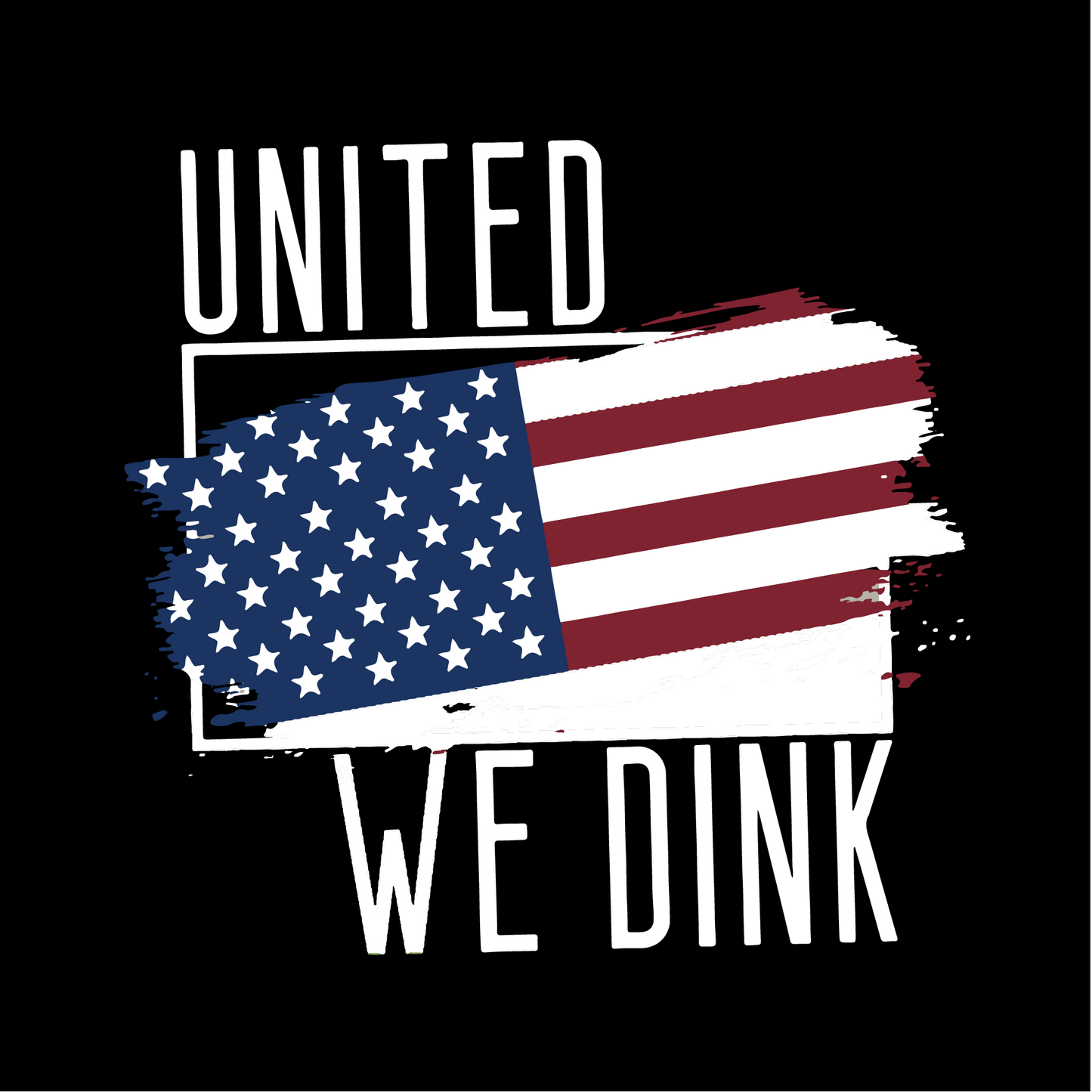 United We Dink | Women's 1/4 Zip Pullover Pickleball Shirt | 100% Polyester