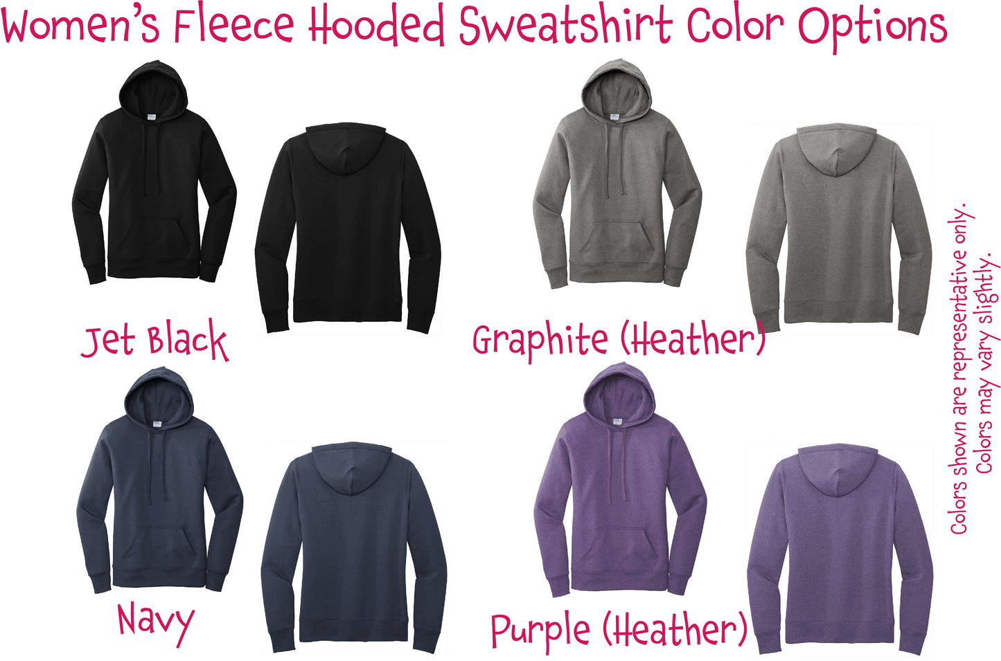 Dink Responsibly | Women’s Fitted Hoodie Pickleball Sweatshirt | 50% Cotton 50% Poly Fleece