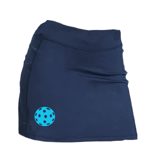 Pickleball Skort Design: Customizable Pickleball color:  Choose: Cyan, Green, Orange, & Pink- Women’s core active jersey-knit skort comes with built-in shorts made out of a poly-spandex blend.  Feel secure knowing that no matter how strenuous the exercise, the skort will remain in place (it won’t ride up!). The fabric is breathable, featuring Dri-Works wicking technology. As you perspire, it allows your skin to breathe while simultaneously absorbing the moisture, keeping you dry and comfortable.