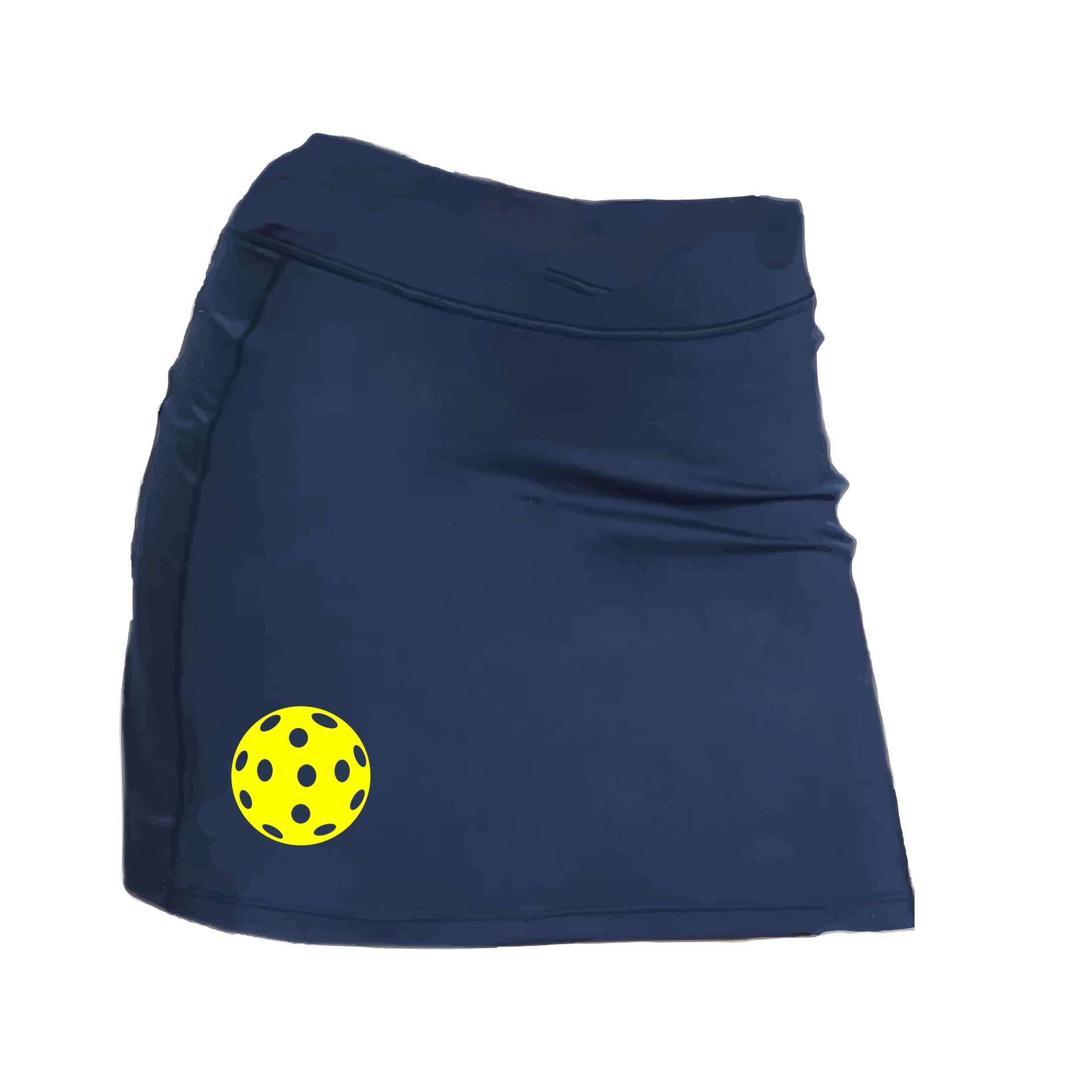 Pickleball Skort Design: Customizable Pickleball color:  Choose: Purple, Rainbow, White, & Yellow- Women’s core active jersey-knit skort comes with built-in shorts made out of a poly-spandex blend.  Feel secure knowing that no matter how strenuous the exercise, the skort will remain in place (it won’t ride up!). The fabric is breathable, featuring Dri-Works wicking technology. As you perspire, it allows your skin to breathe while simultaneously absorbing the moisture, keeping you dry and comfortable.