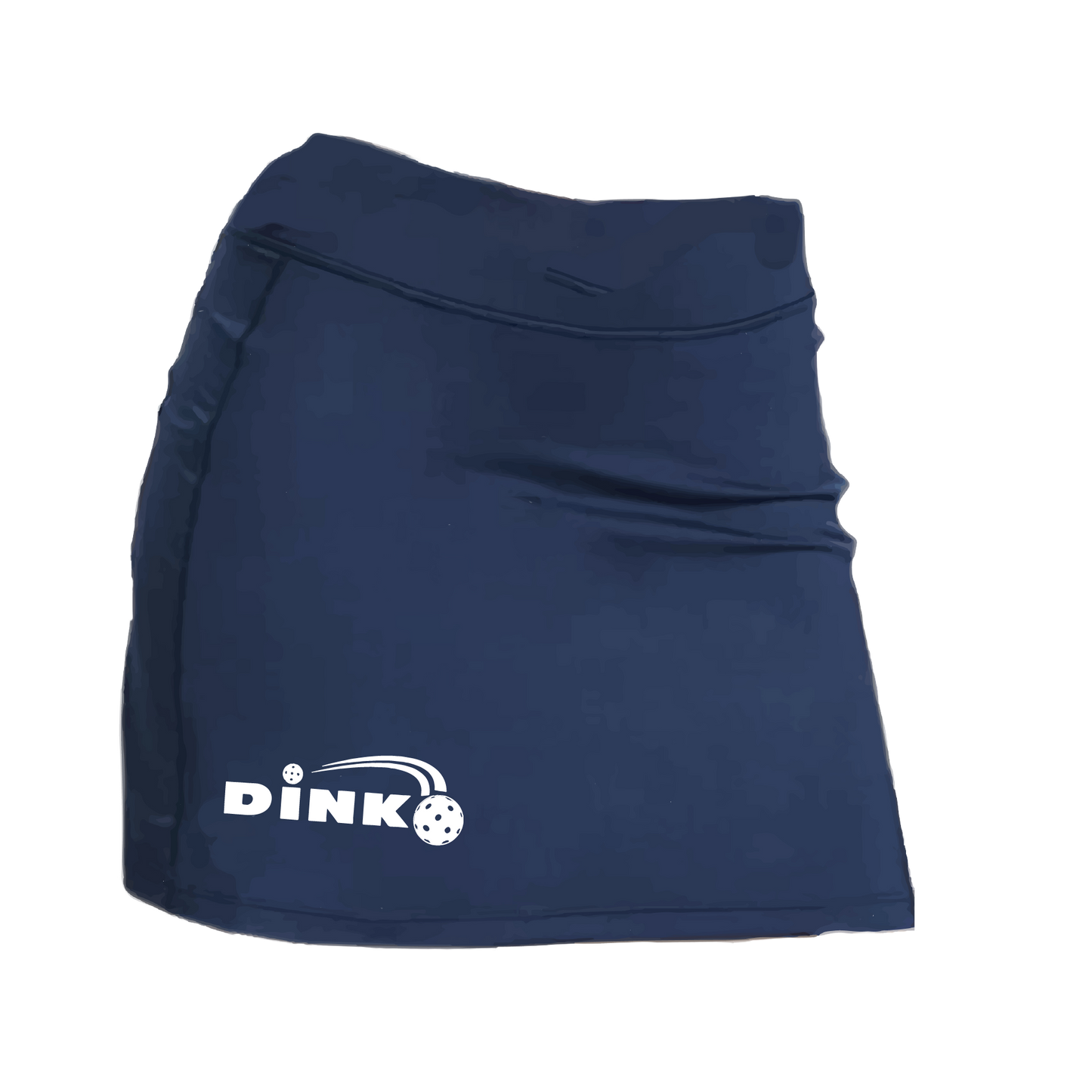 Skort Pickleball Design: Dink - Women’s core active jersey-knit skort comes with built-in shorts made out of a poly-spandex blend.  Feel secure knowing that no matter how strenuous the exercise, the skort will remain in place (it won’t ride up!). The fabric is breathable, featuring Dri-Works wicking technology. As you perspire, it allows your skin to breathe while simultaneously absorbing the moisture, keeping you dry and comfortable.